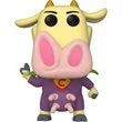 Funko Pop! Vinyl Figure - Super Cow from Cow & Chicken | Collectible Toy for Fans, Gift for Kids & Adults | Perfect for Display, Office Decor, or Pop Culture Collections