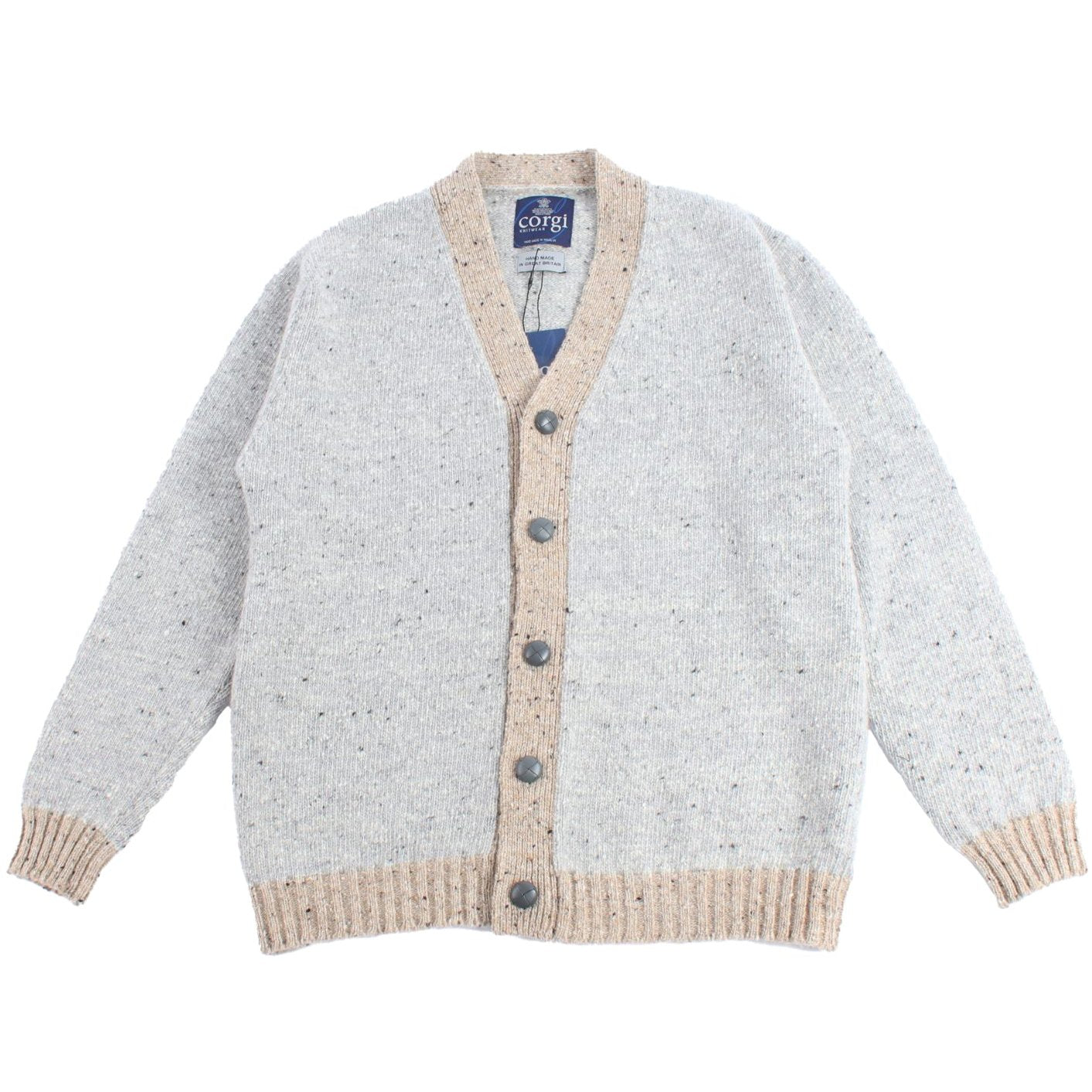 Unisex Donegal Wool Cardigan - Warm & Stylish Knit Sweater for Men & Women | Perfect for Fall, Winter & Cozy Evenings
