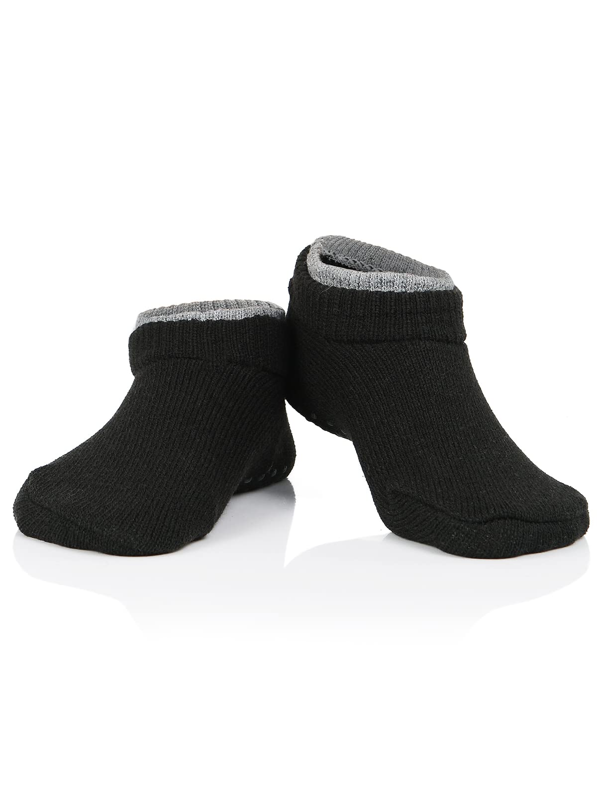 Century Star Non-Slip Grip Socks for Women - Warm Cozy Anti-Slip Athletic Socks with Grippers - Perfect for Yoga, Pilates, Home & Winter Wear