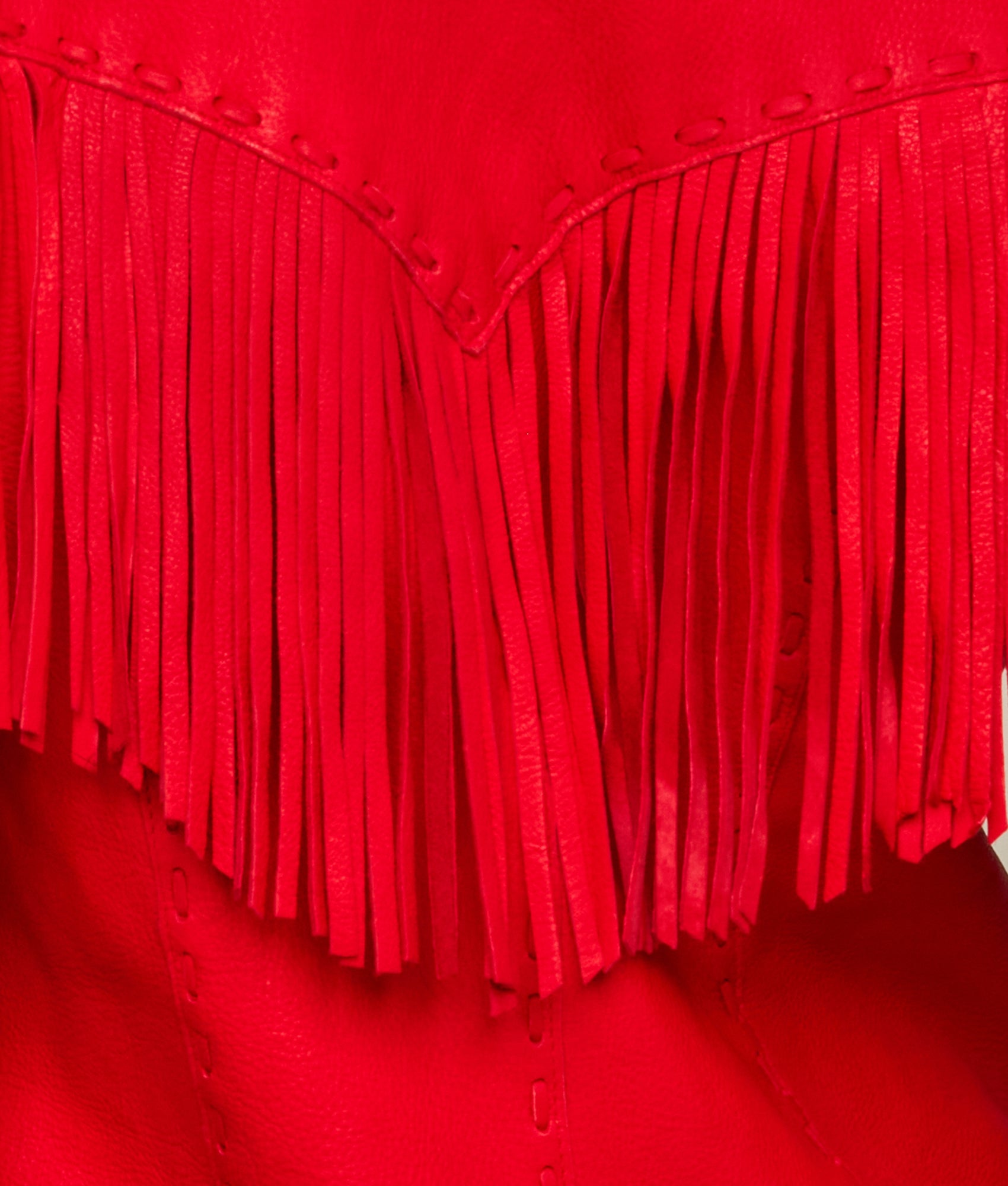 Stylish Red Fringe Jacket for Women - Trendy Boho Outerwear for Parties, Concerts & Festivals | Fashionable Fall & Winter Coat