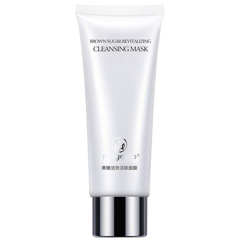 Mageline Brown Sugar Exfoliating Face Mask - Deep Cleansing & Revitalizing for Glowing Skin | Perfect for Spa Day & Nighttime Skincare Routine