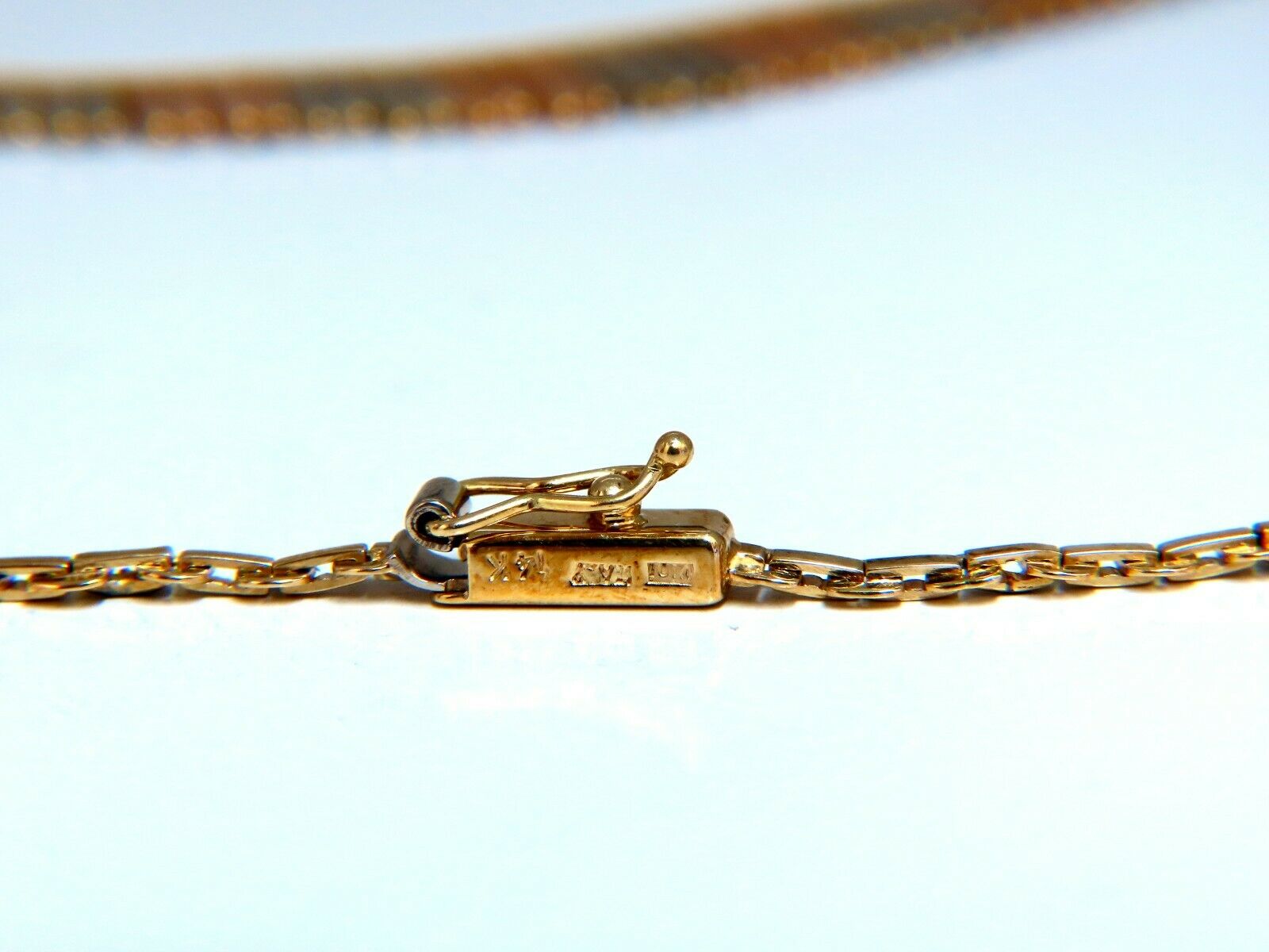 14K Gold Graduation Tubular Linked Necklace - Elegant Inspirational Jewelry Gift for Graduates, Musicians & Music Lovers | Perfect for Commencement, Concerts & Special Occasions