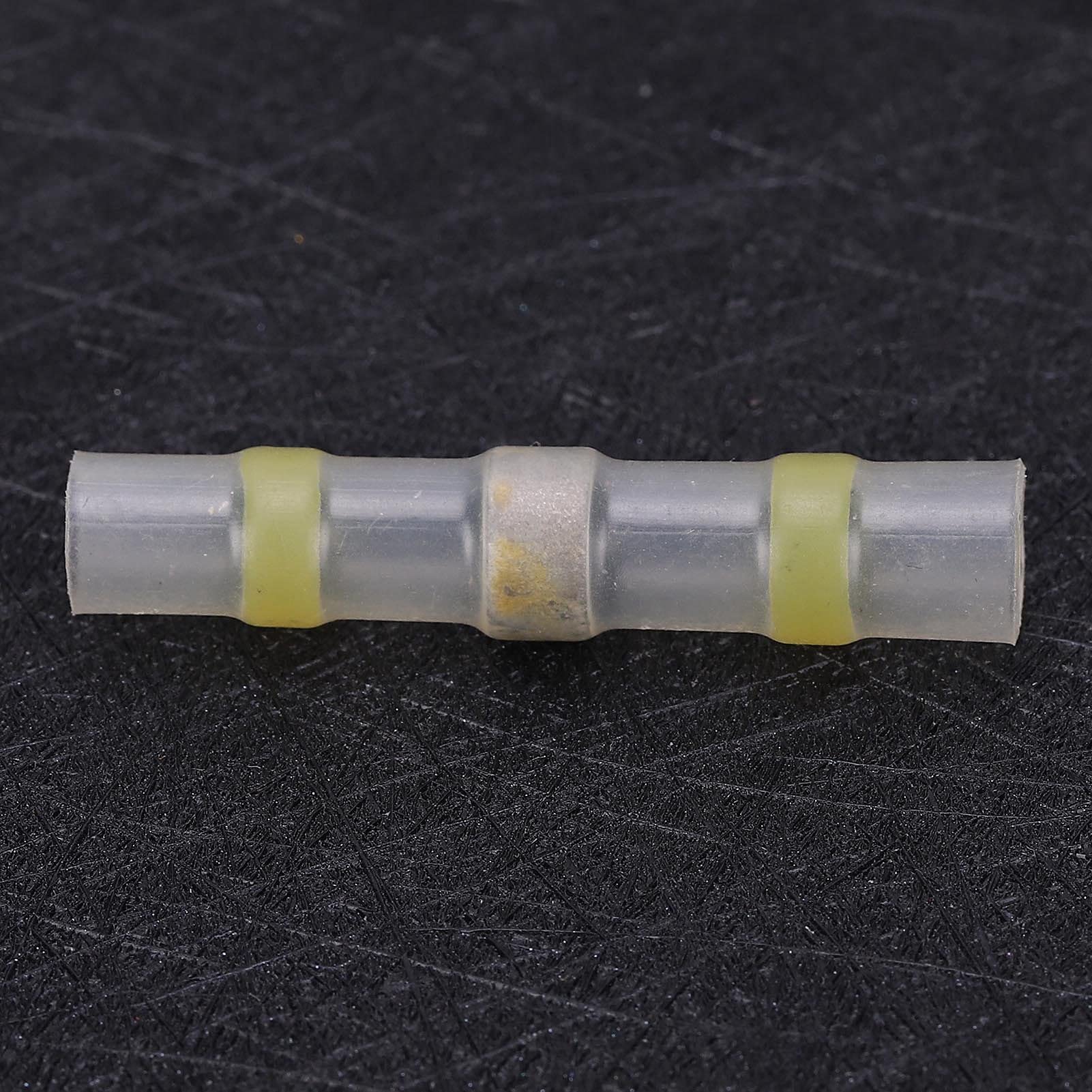 Heat Shrink Solder Seal Wire Connector Kit - Waterproof Solder Sleeve Connectors for Electrical Wiring (SST-S41, Yellow) | Ideal for Boats, Trailers, Home Appliances & DIY Projects