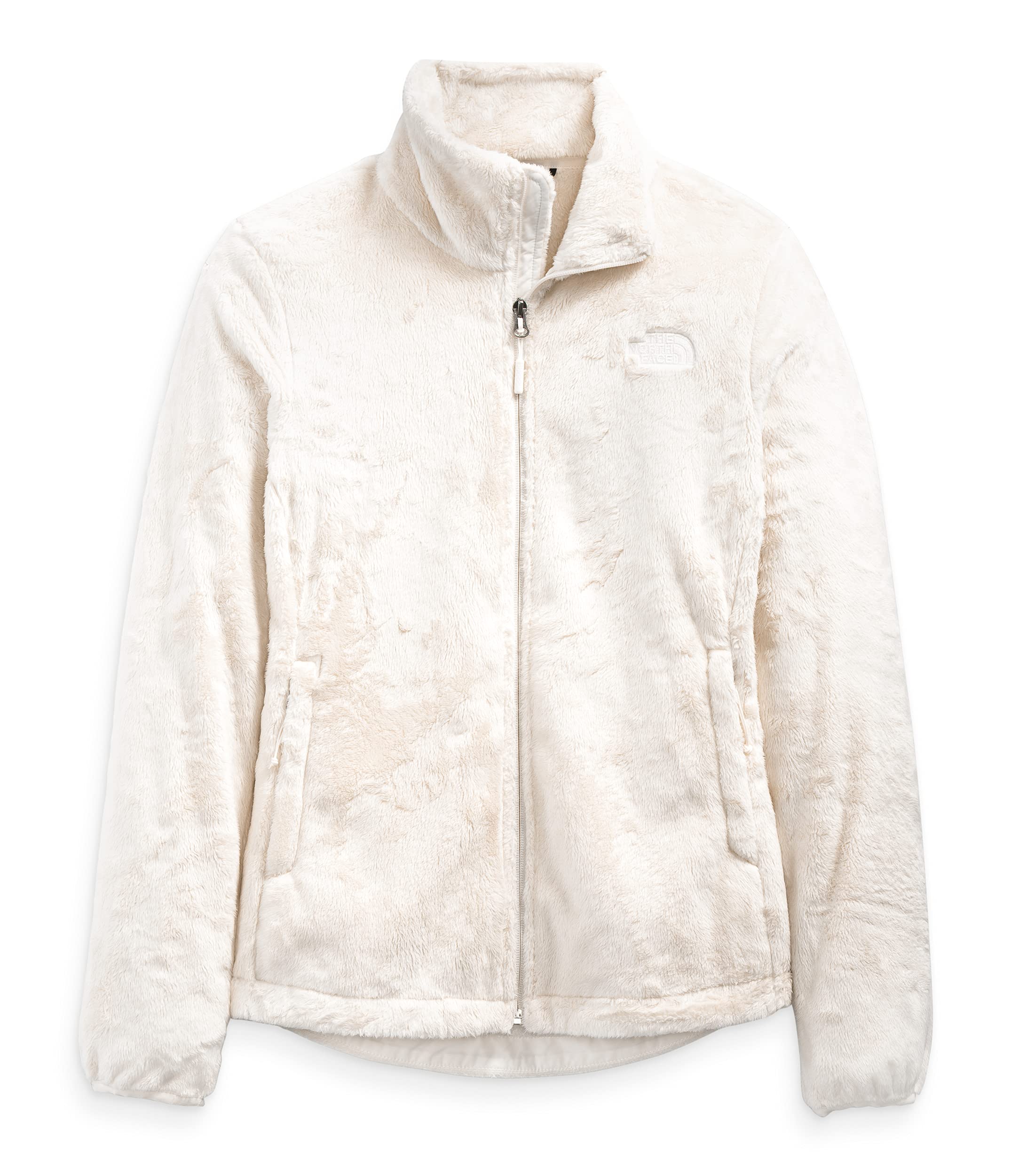 THE NORTH FACE Osito Jacket for Women - Fleece Lined Winter Coat, Gardenia White 3XL - Warm & Cozy Outerwear for Hiking, Camping & Outdoor Activities