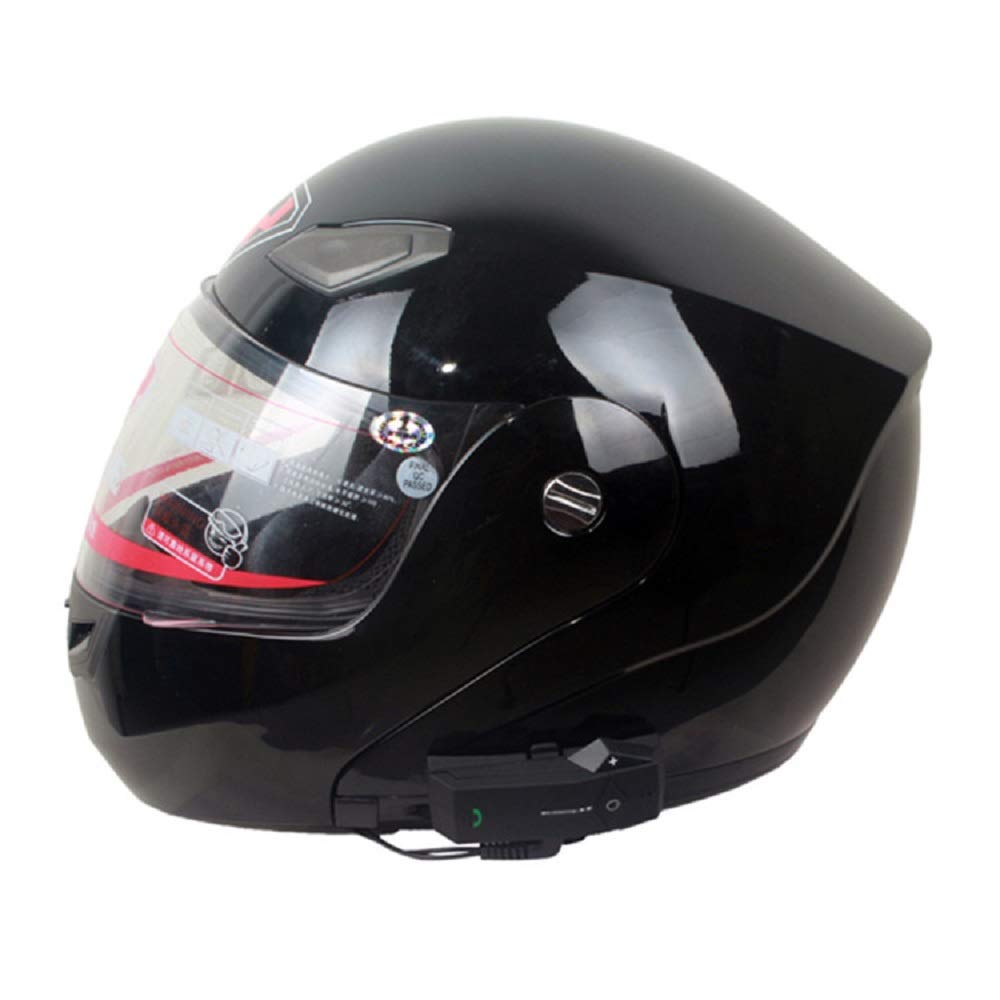 EuroFone Colo-RC Motorcycle Helmet Intercom - 1000M Range IP65 Waterproof Bluetooth Communication System with DSP & CVC Noise Cancellation, FM Radio - 2 Pack for Group Riding and Adventure Tours