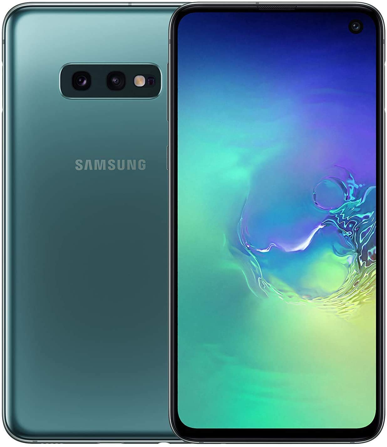 Refurbished Samsung Galaxy S10e 128GB - Green Prism | 2019 Model | Unlocked Smartphone for Work, Travel & Entertainment
