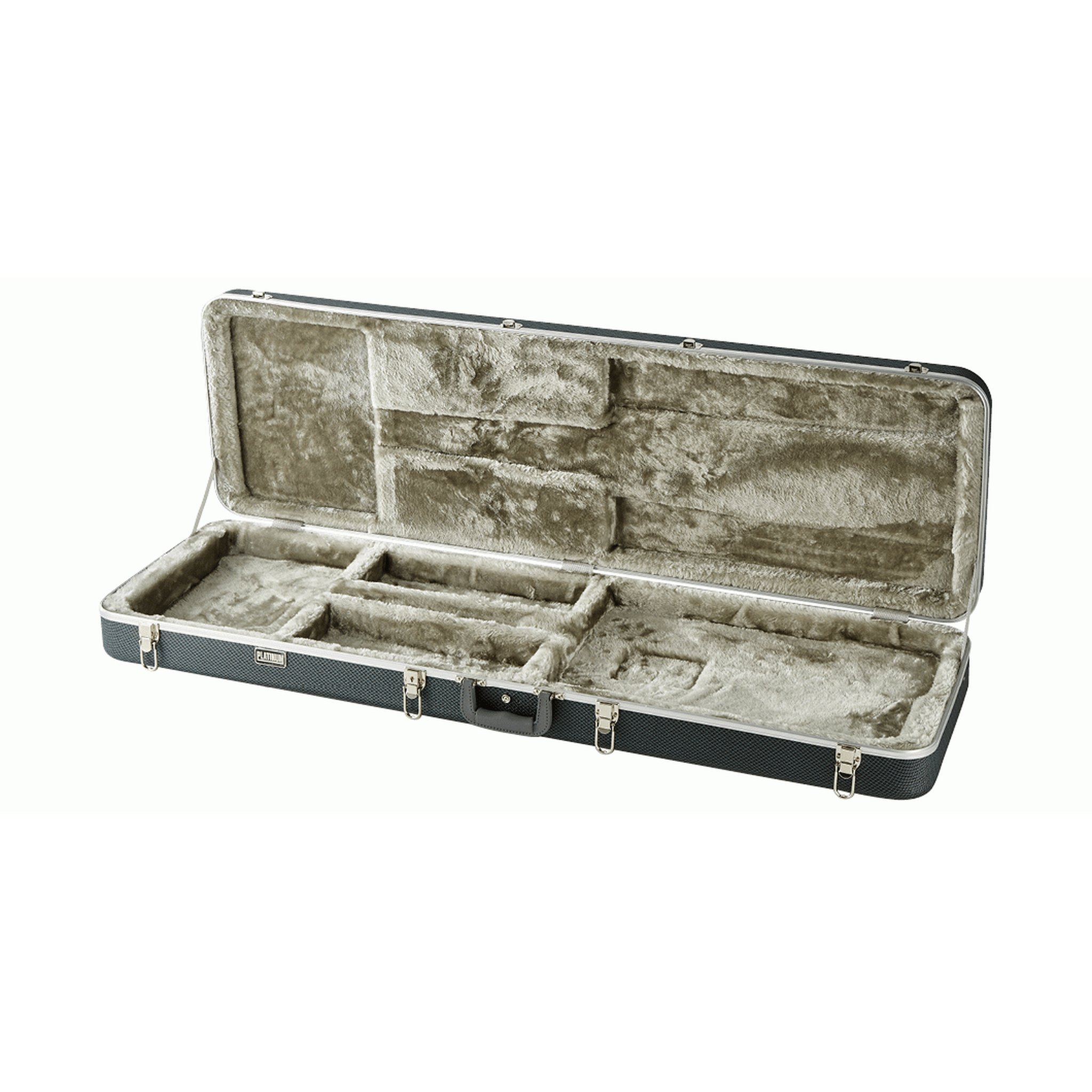 Armour PLAT500B Bass ABS Hard Case - Durable Protective Guitar Case for Electric Bass | Perfect for Travel, Gigging & Storage
