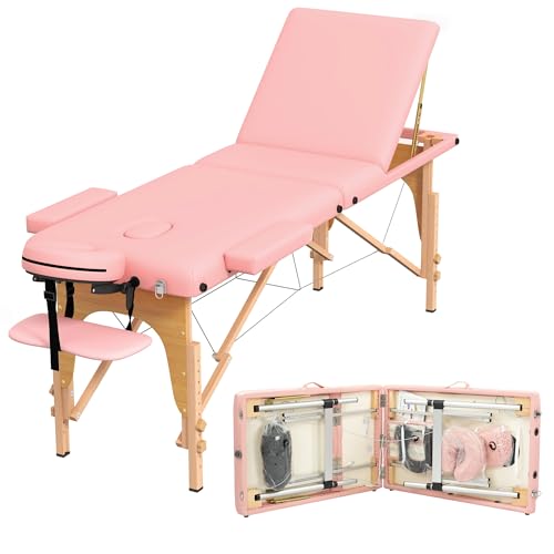 Light Pink-3 Fold-wood