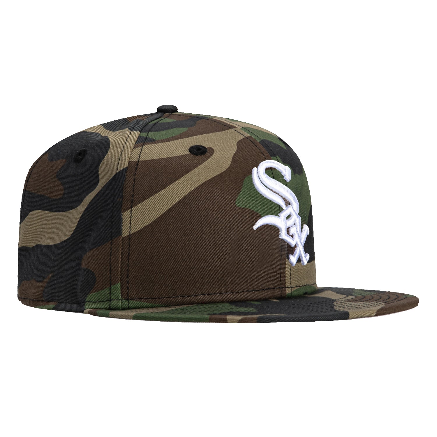 New Era 9Fifty MLB Basic Chicago White Sox Snapback Hat - Camo & White - Official Licensed Baseball Cap for Men & Women - Perfect for Games, Streetwear & Sports Fan Gifts