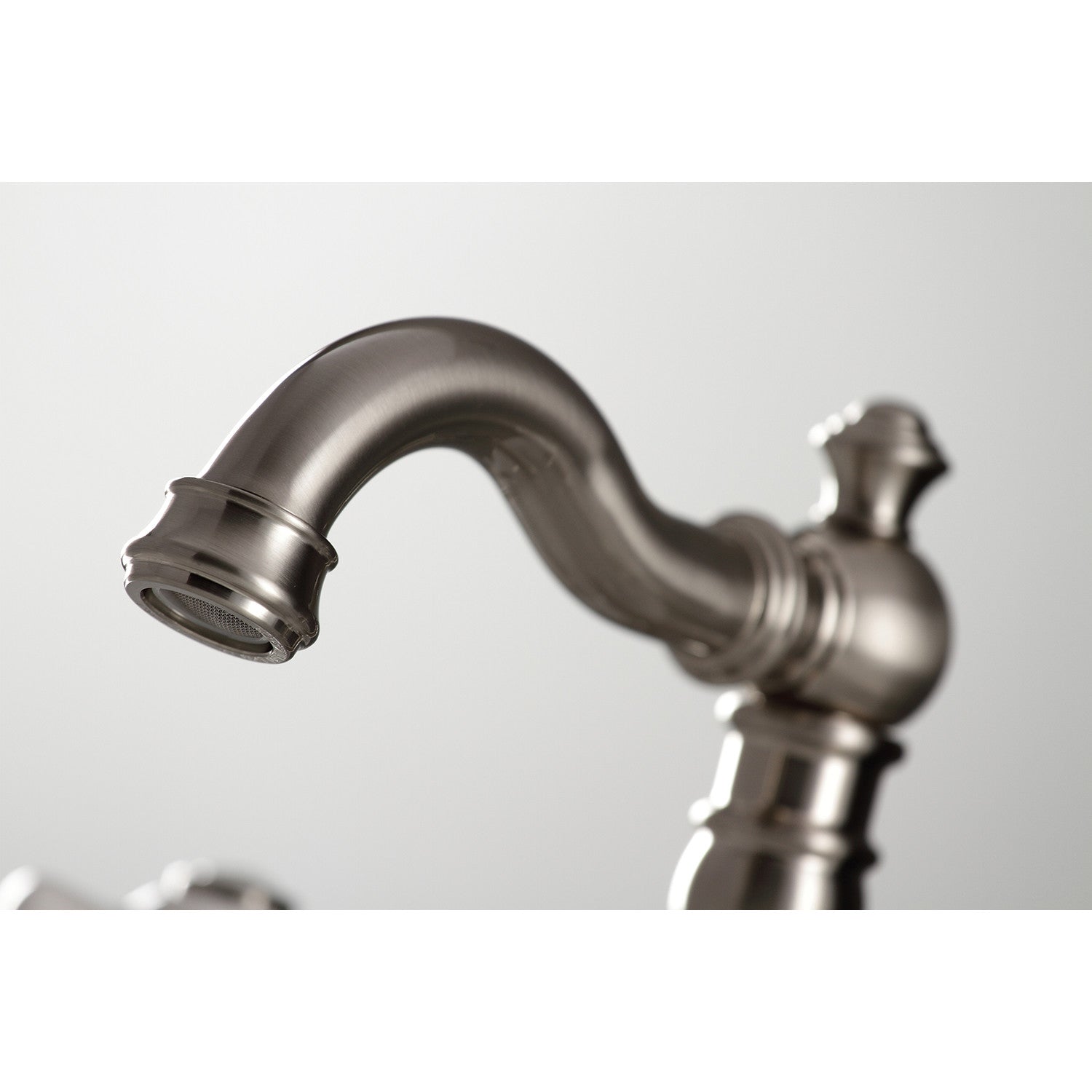American Classic FSC1978PX Brushed Nickel Widespread Bathroom Faucet - 3 Hole Deck Mount with Pop Up Drain - Perfect for Modern Bathroom Renovations & Home Upgrades