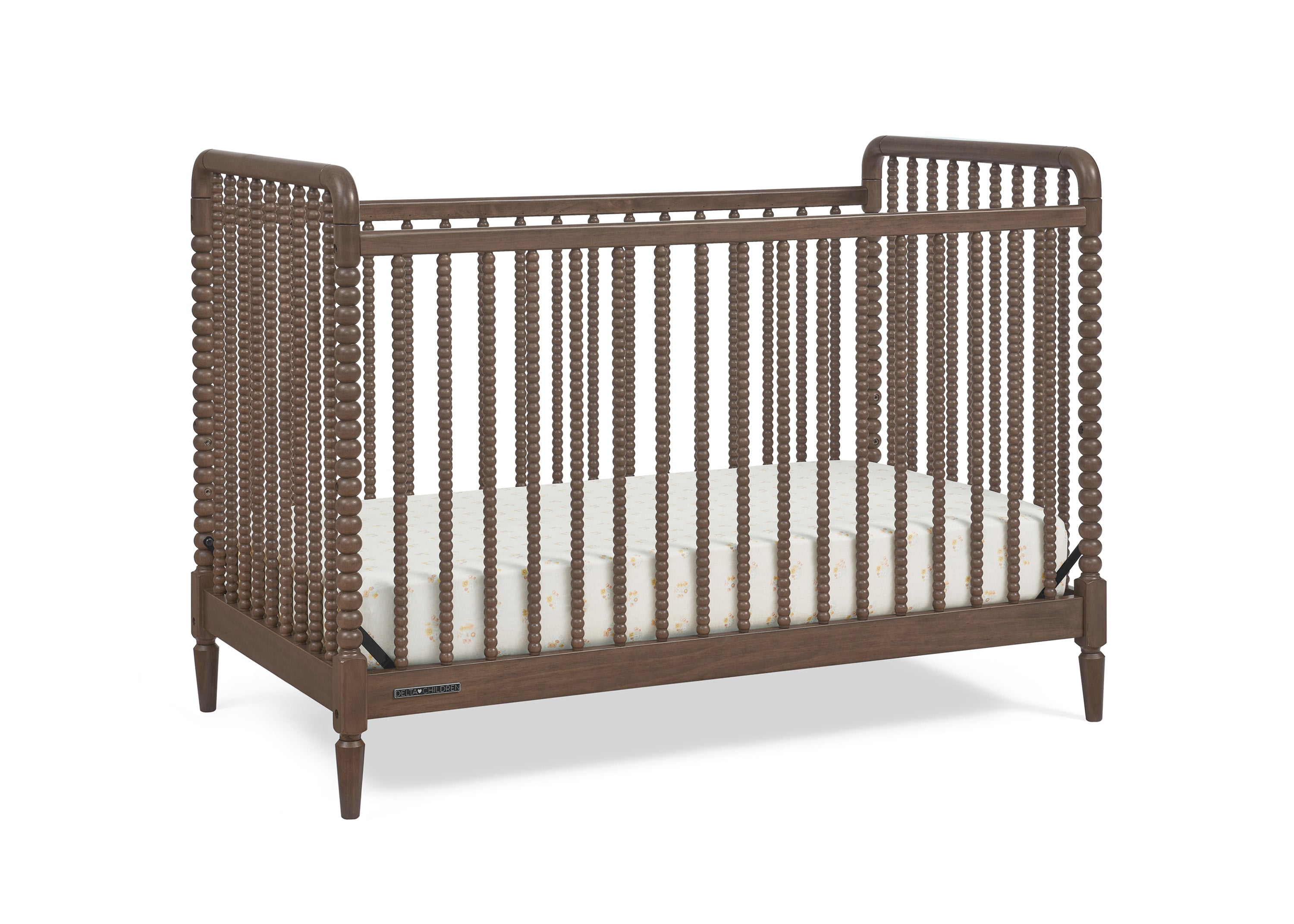 Saint 4-in-1 Convertible Baby Crib - Toddler Bed, Daybed & Full-Size Bed - Safe & Stylish Nursery Furniture for Boys & Girls - Perfect for Newborns to Teens Bedroom Decor