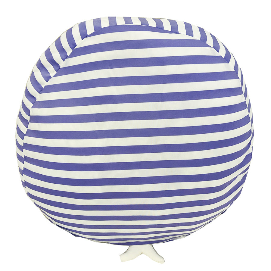 Squishy Striped Seal Face Pillow - Sally The Seal Plush Cushion for Kids, Teens & Adults | Perfect for Napping, Travel, Home Decor & Stress Relief