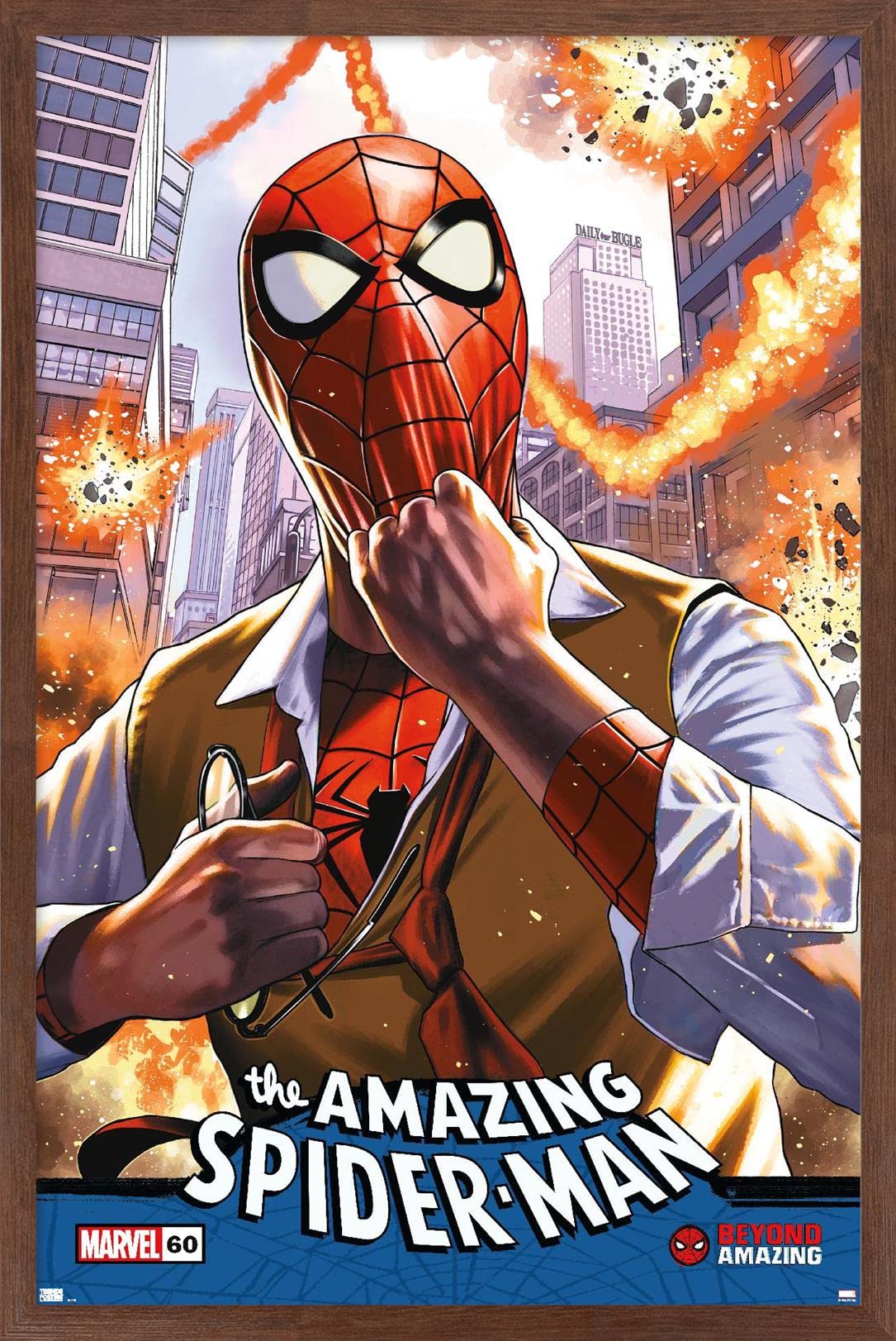Marvel Comics Spider-Man: Beyond Amazing Quick Change Cover Wall Poster - 22.4