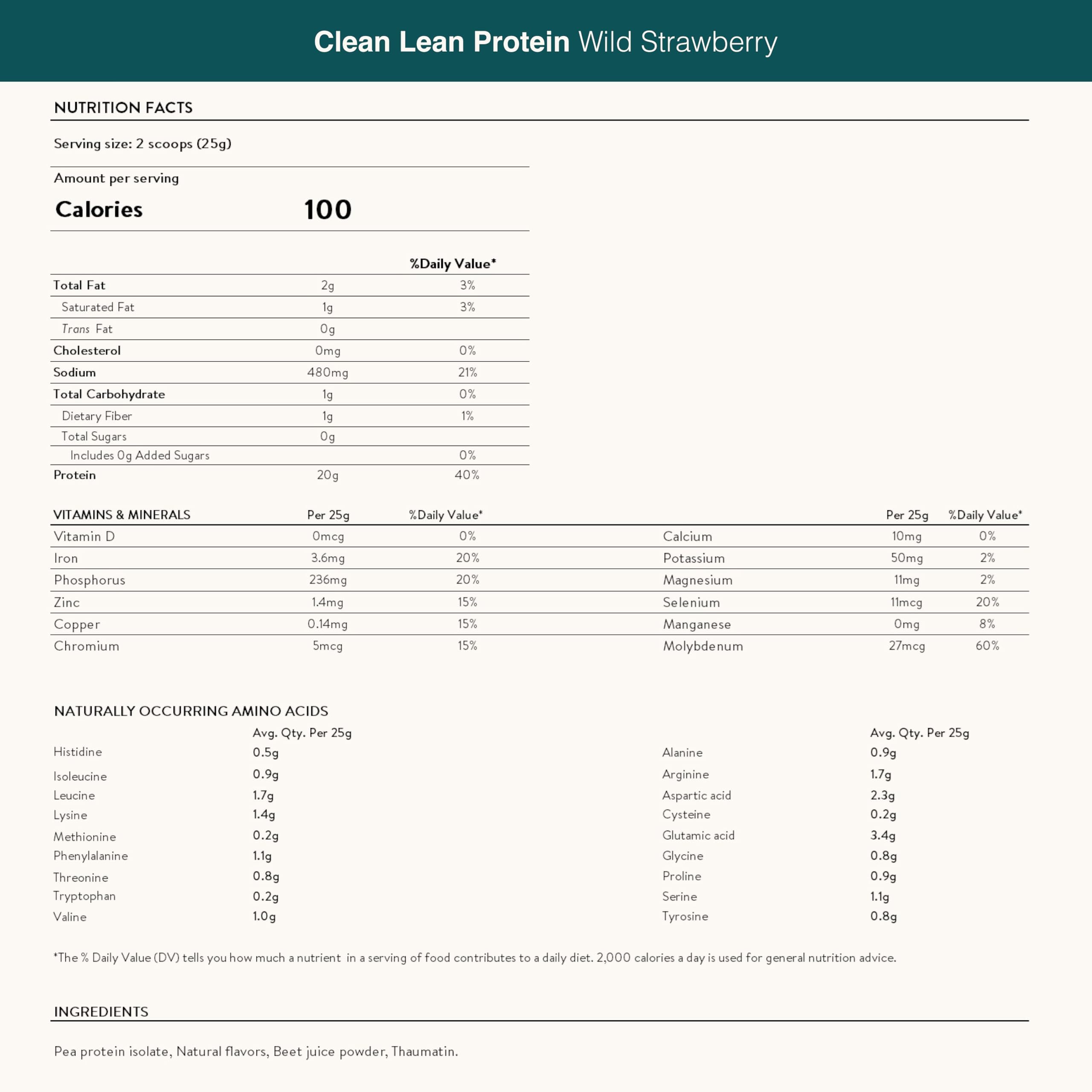 Nuzest Vegan Pea Protein Powder - Clean Lean Plant-Based Protein Supplement, Dairy Free, Gluten Free, Non-GMO, Wild Strawberry Flavor (8.8 oz, 10 Servings) | Post-Workout Recovery & Healthy Smoothie Boost