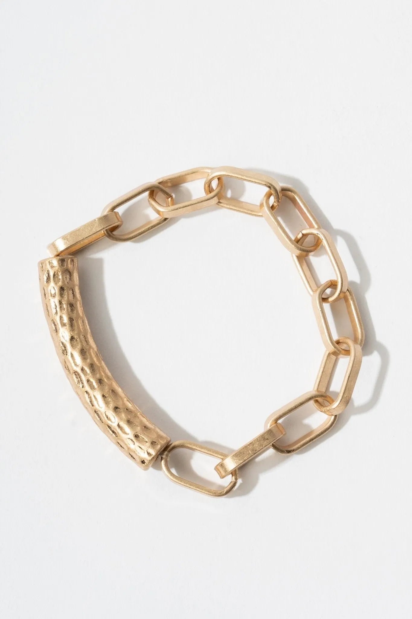 Metallic Beaded Chain Trio Bracelet Set - Gold Silver Rose Gold Adjustable Bangle for Women - Perfect for Parties, Weddings & Everyday Wear