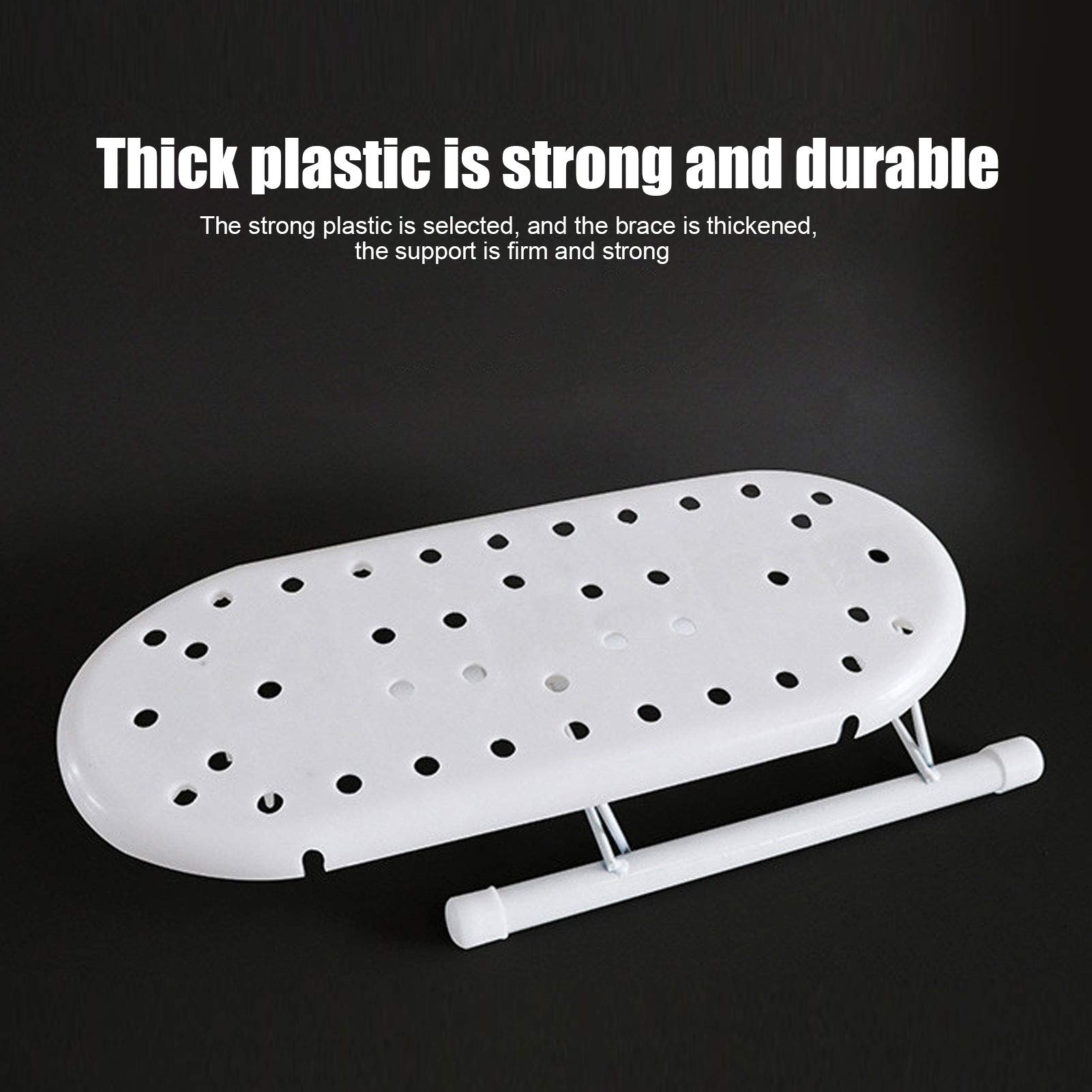 Portable Mini Ironing Board with Removable Washable Cover - Perfect for Collars, Sleeves & Necklines | Anti-Scald Silver Cloth | Ideal for Travel & Small Garment Care