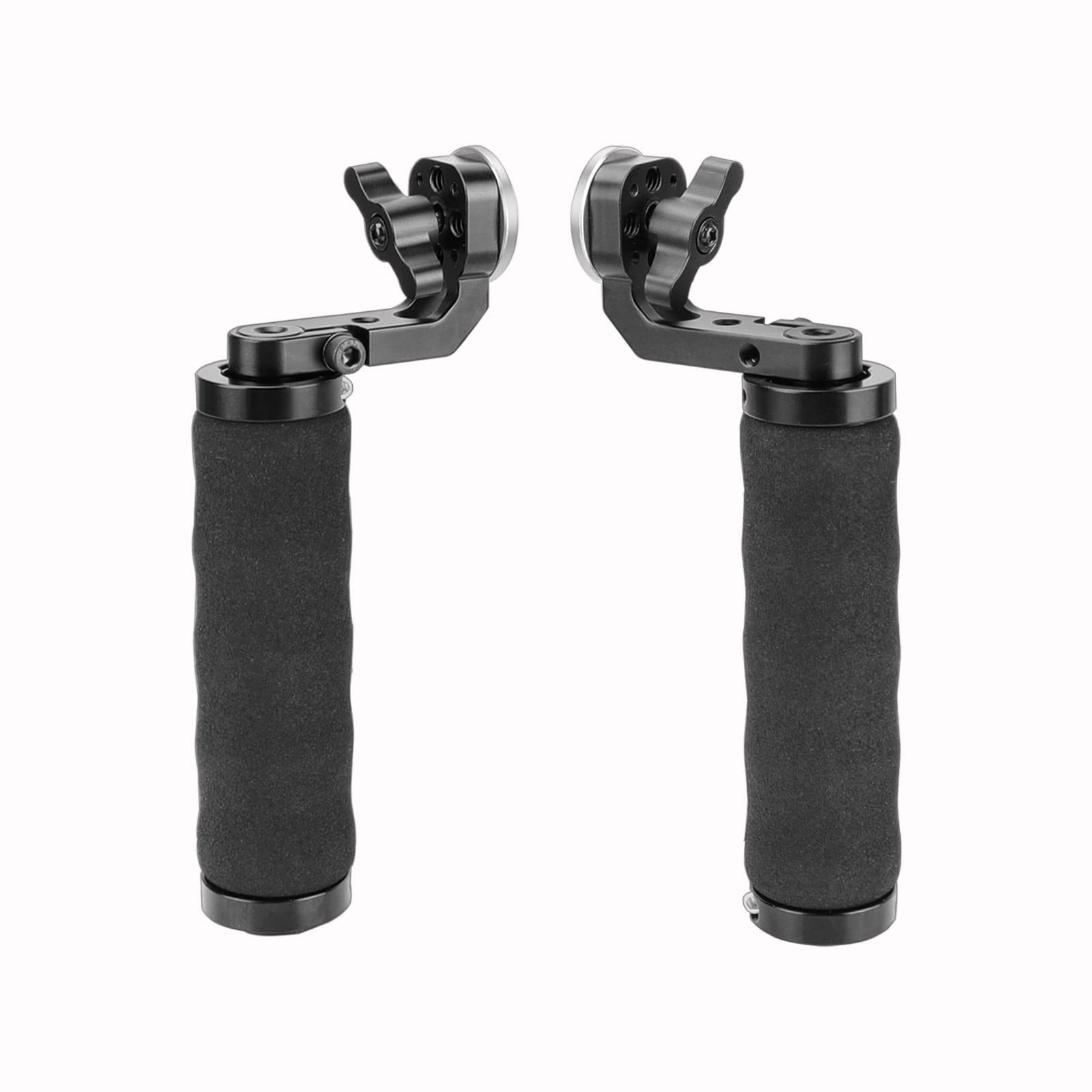 M6 Rosette Thread Handle Grip for 15mm Camera Cage & Shoulder Rig - Compatible with DSLR, Mirrorless, and Cinema Cameras - Perfect for Filmmaking, Vlogging, and Professional Video Production