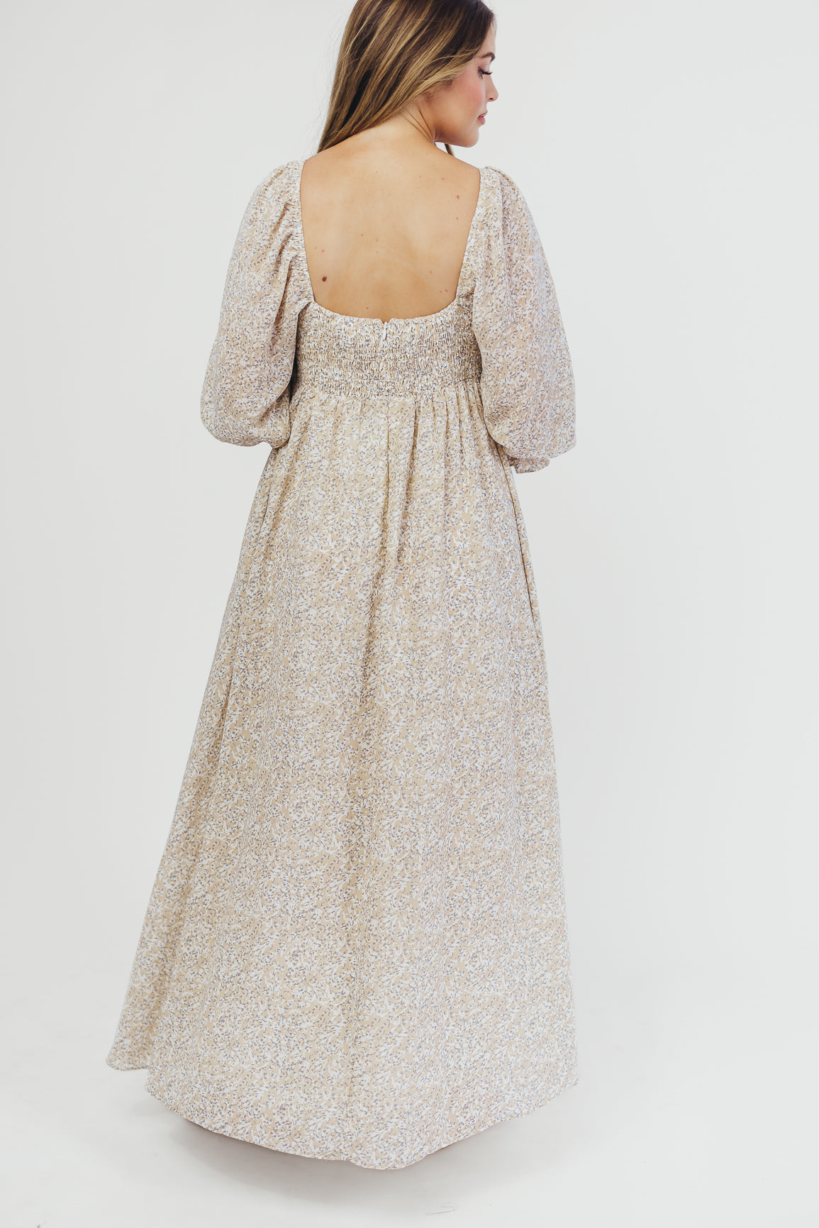 Elegant Mona 'Love Story' Maxi Dress - Bump Friendly & Inclusive Sizing (S-3XL) | Perfect for Maternity, Weddings & Special Occasions