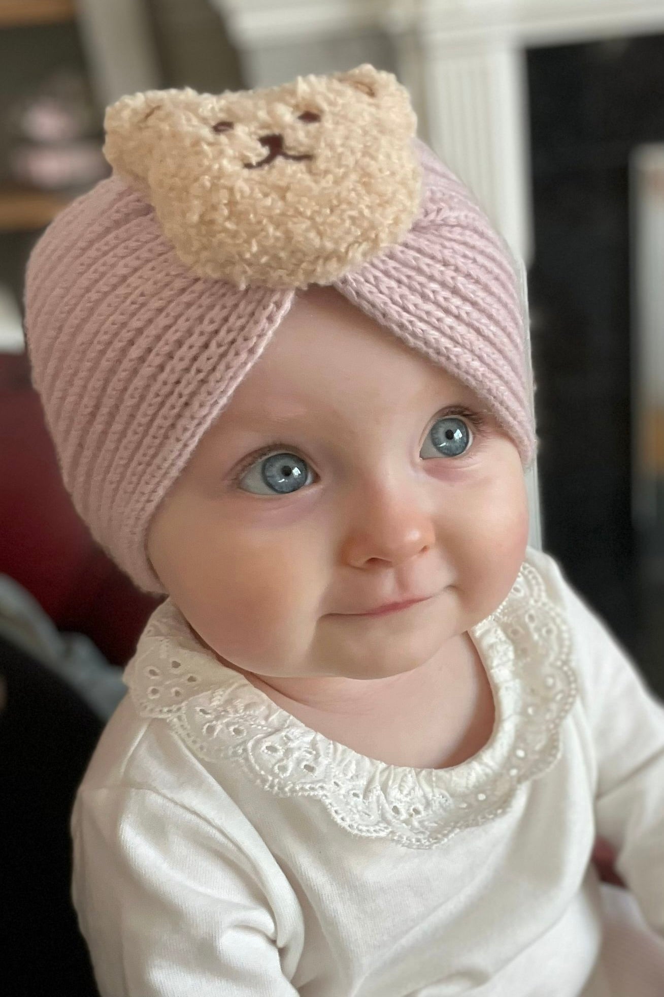 Luxury Cashmere Teddy Headband for Women - Soft & Warm Winter Hair Accessories - Perfect for Cold Weather, Outdoor Activities & Cozy Home Use