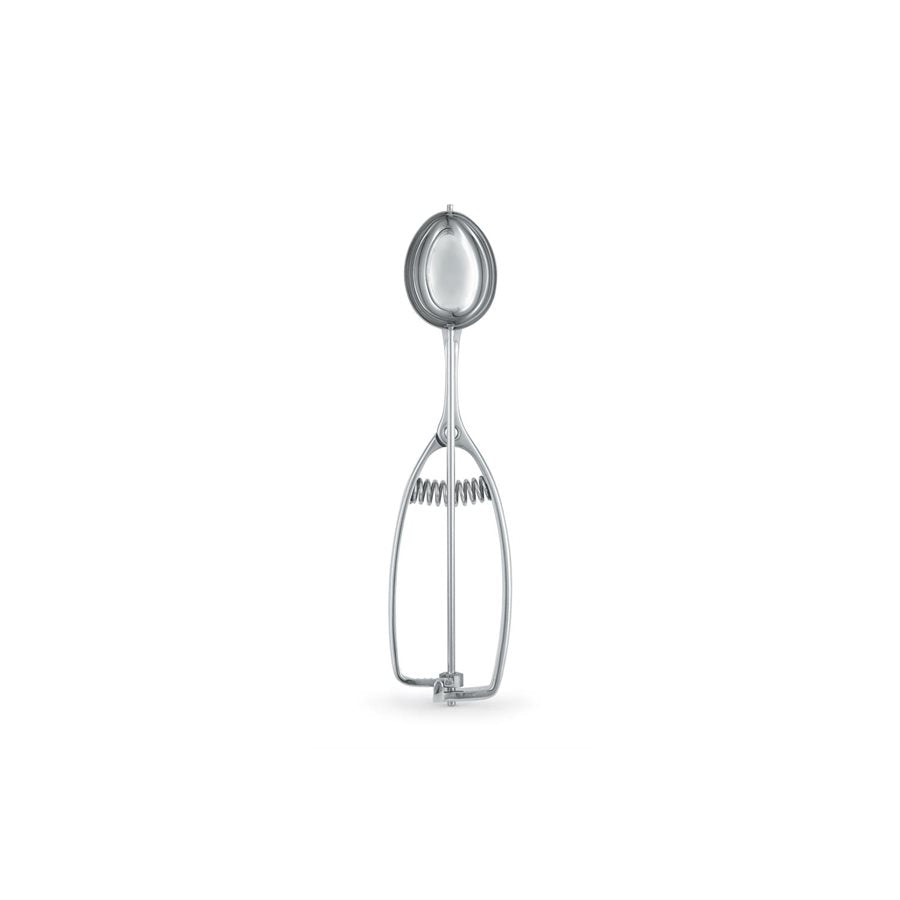 Vollrath #14 Stainless Steel 2.95 Oz Oval Squeeze Disher - Perfect for Portion Control, Baking, and Food Service