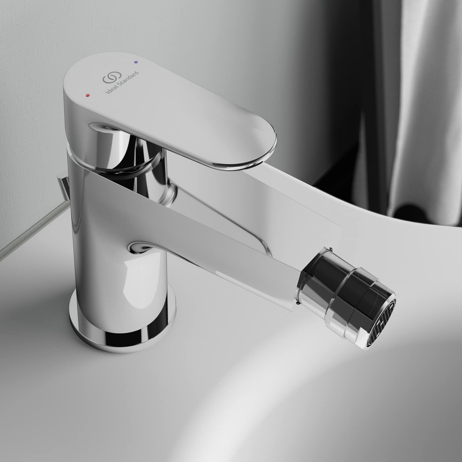 Ideal Standard BC705AA Cerafine O Bidet Mixer Tap Chrome Plated - Perfect for Modern Bathrooms and Luxury Home Upgrades