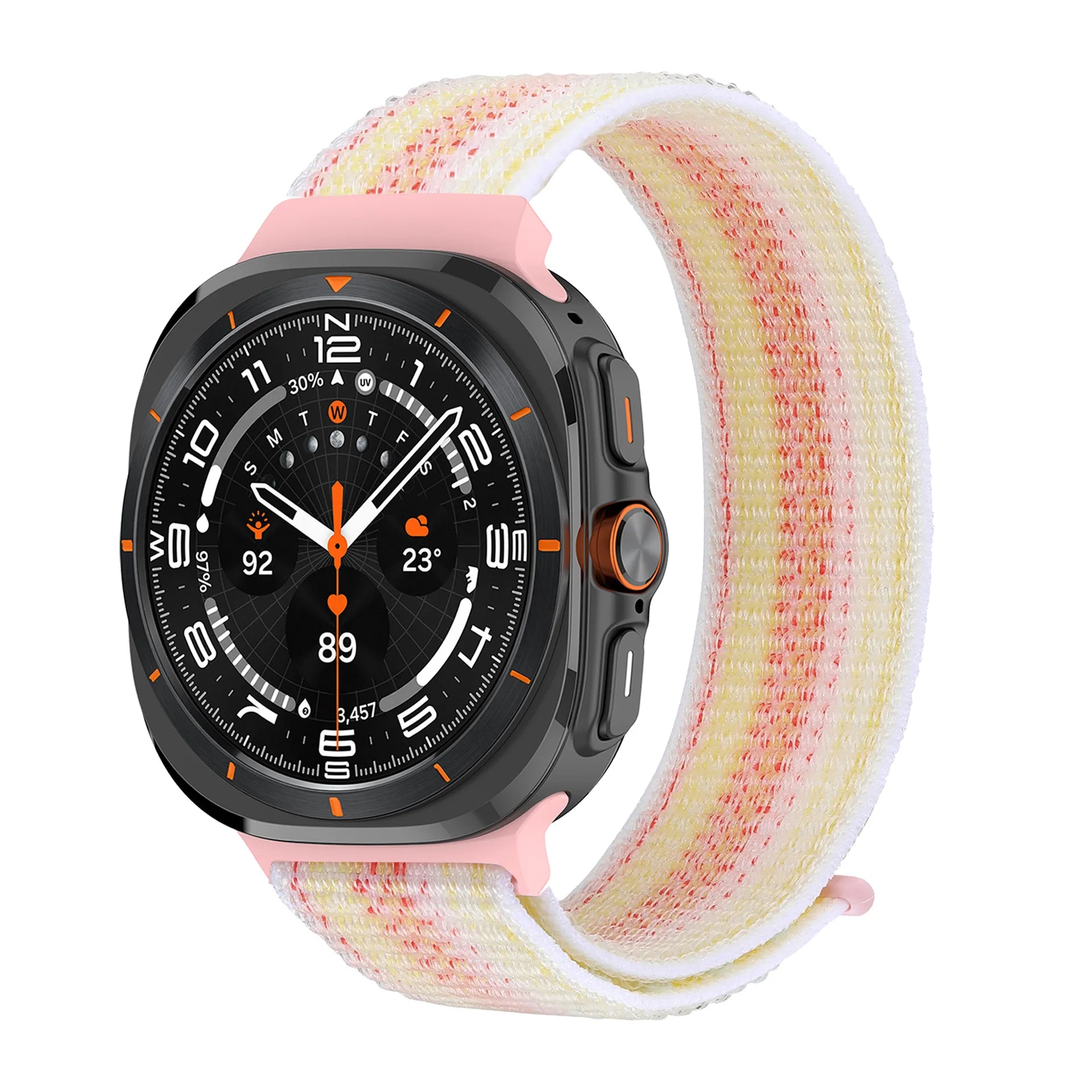 Durable Nylon Sports Bands for Samsung Watch Ultra - Comfortable & Adjustable Strap for Running, Gym & Outdoor Activities
