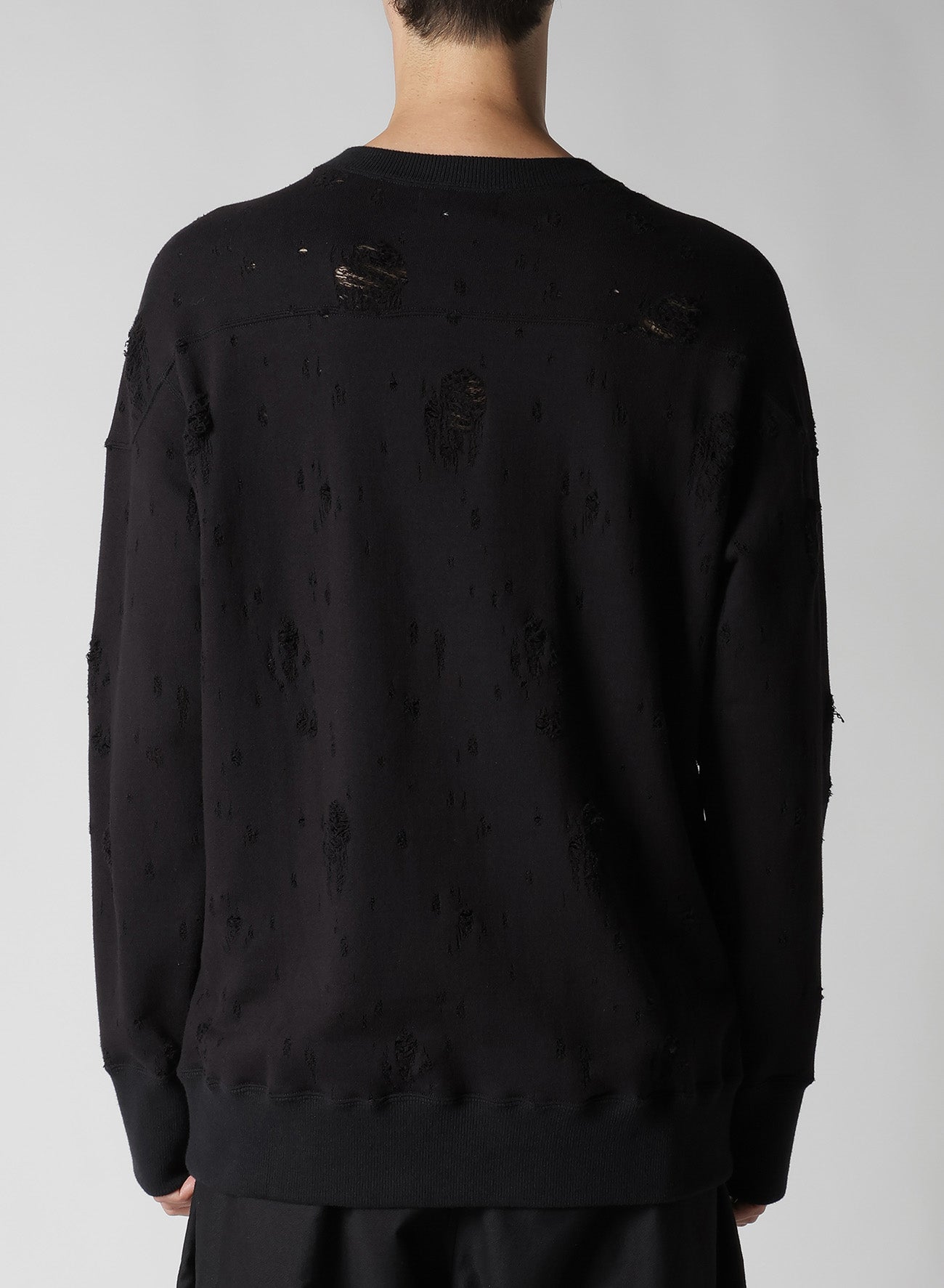 Damaged Lining Sweatshirt - Trendy Distressed Hoodie for Men & Women | Perfect for Casual Wear, Street Style & Layering