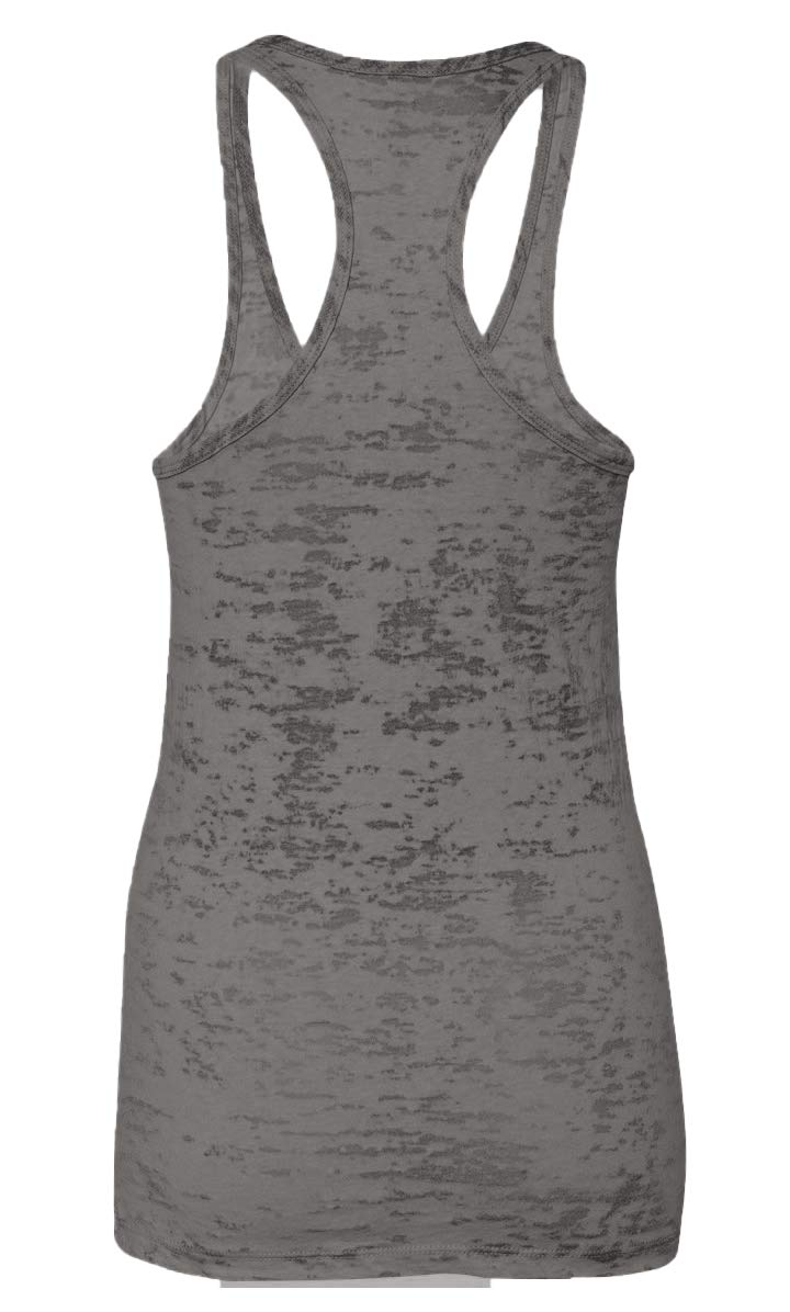 Evil Smile - Funny Badass Emoticon Women's Racerback Tank Top | Sarcastic Graphic Tee for Women | Perfect for Parties, Gifts & Casual Wear