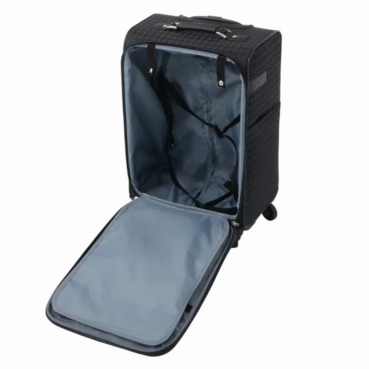 ACE Meridiona 2-Zipper Carry-On Luggage - Lightweight Spinner Suitcase for Business Travel & Weekend Getaways