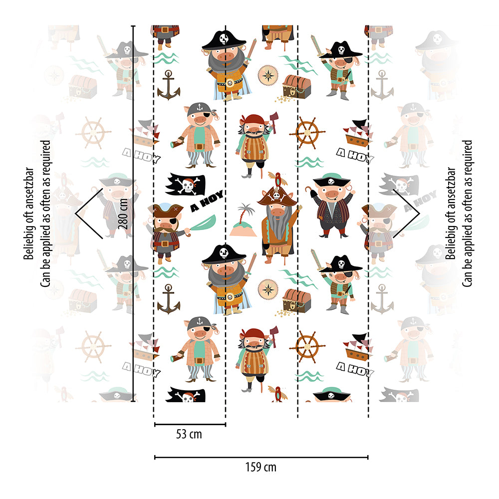 The Wall 2 Pig Pirates - Fun Family Board Game for Kids & Adults | Perfect for Game Nights, Parties & Family Bonding