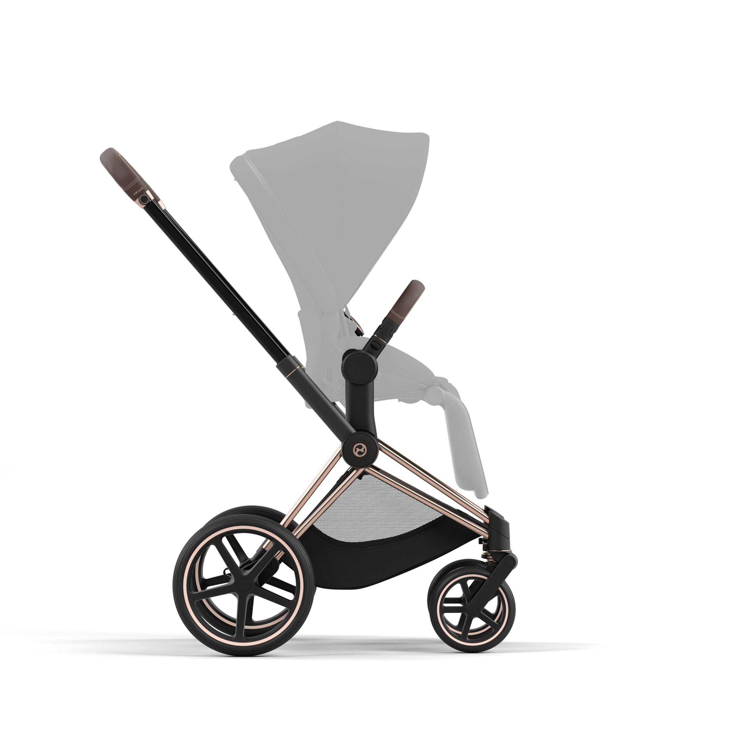 Cybex Priam 4 Luxury Stroller - Lightweight Aluminum Frame with All-Terrain Wheels | Perfect for Urban Walking, Jogging & Travel with Baby