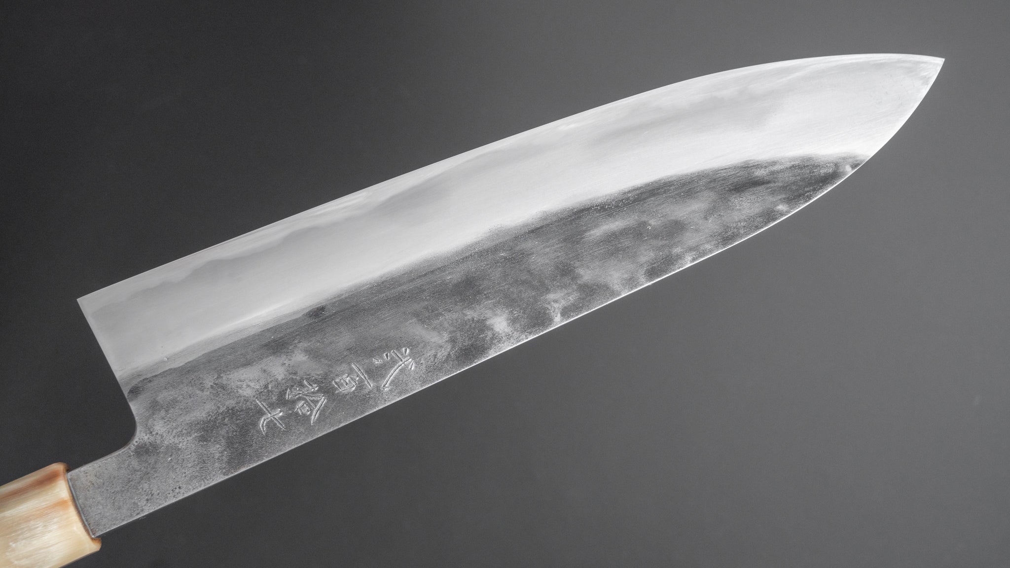 Premium Jiro Tsuchime Wa Gyuto 240mm Japanese Chef Knife with Taihei Tagayasan Handle (#217) - Perfect for Sushi, Meat Slicing & Professional Kitchen Use