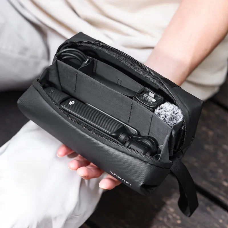 Ulanzi PK 04 Waterproof Carrying Case for DJI Osmo Pocket 3 - Compact Protective Storage Bag with Padded Interior | Perfect for Travel, Vlogging & Outdoor Adventures