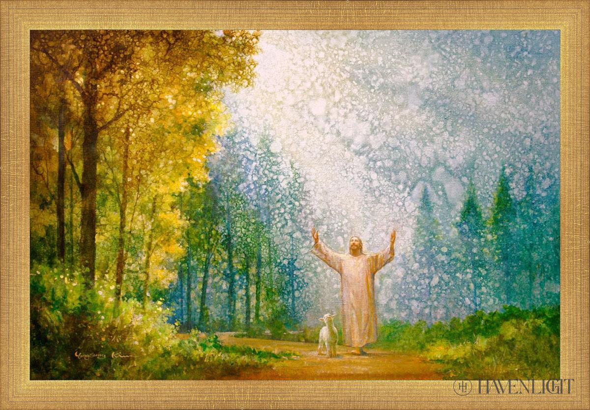 Oh My Father by Yongsung Kim - Heartwarming Father's Day Gift, Home Decor Art Print for Living Room & Office