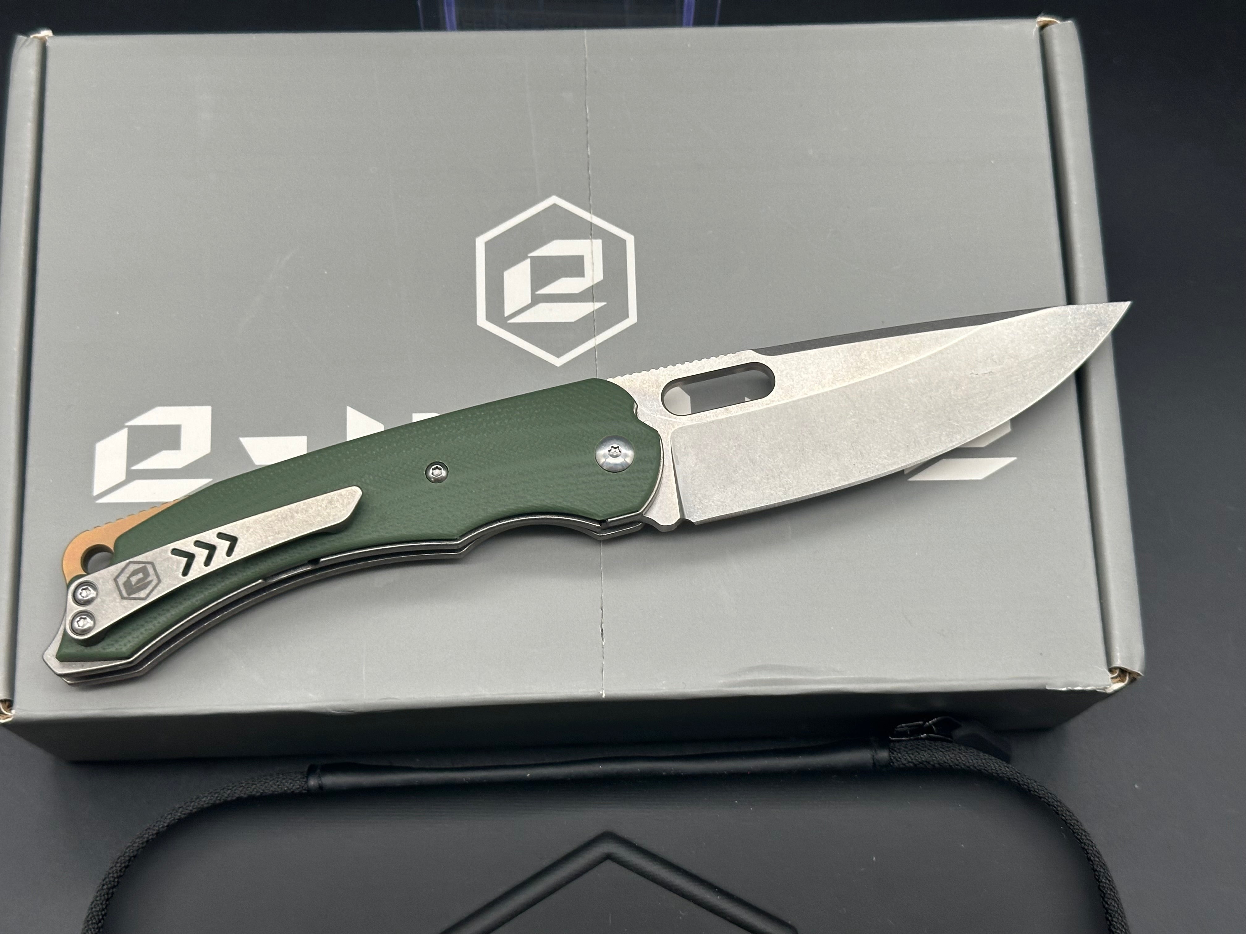 BRS E Volve Navajo Liner Lock Folding Knife - 3.5