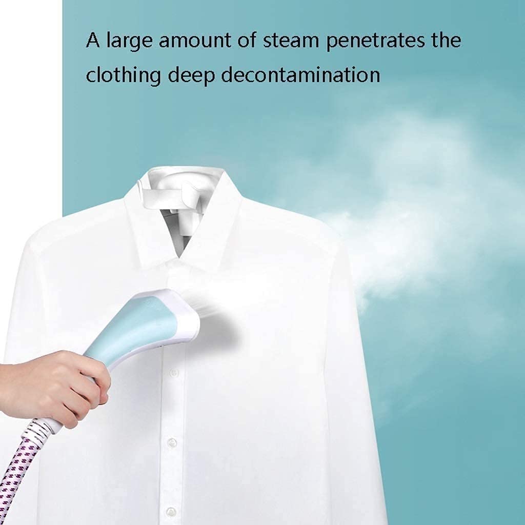 **Portable Garment Steamer for Clothes - 45S Fast Heat Up, 1.8L Large Water Tank, 50 Min Continuous Steam - Perfect for Travel, Home & Office Use (Blue)**