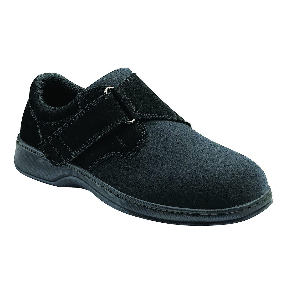 Orthofeet Men's Therapeutic Walking Shoes for Plantar Fasciitis & Heel Pain Relief – Arch Support, Cushioned Ergonomic Sole, Wide Width Options – Perfect for Work, Walking & Daily Comfort (Bismarck)