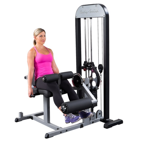 Body Solid Pro Select Leg Extension & Leg Curl Machine - Home Gym Strength Training Equipment for Leg Workouts | Perfect for Home & Commercial Use