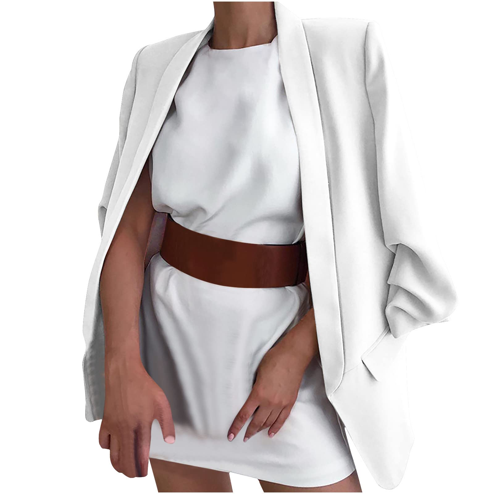 Women's Casual Blazer Jacket - Office Work & Outwear with Pockets | Perfect for Business & Daily Wear
