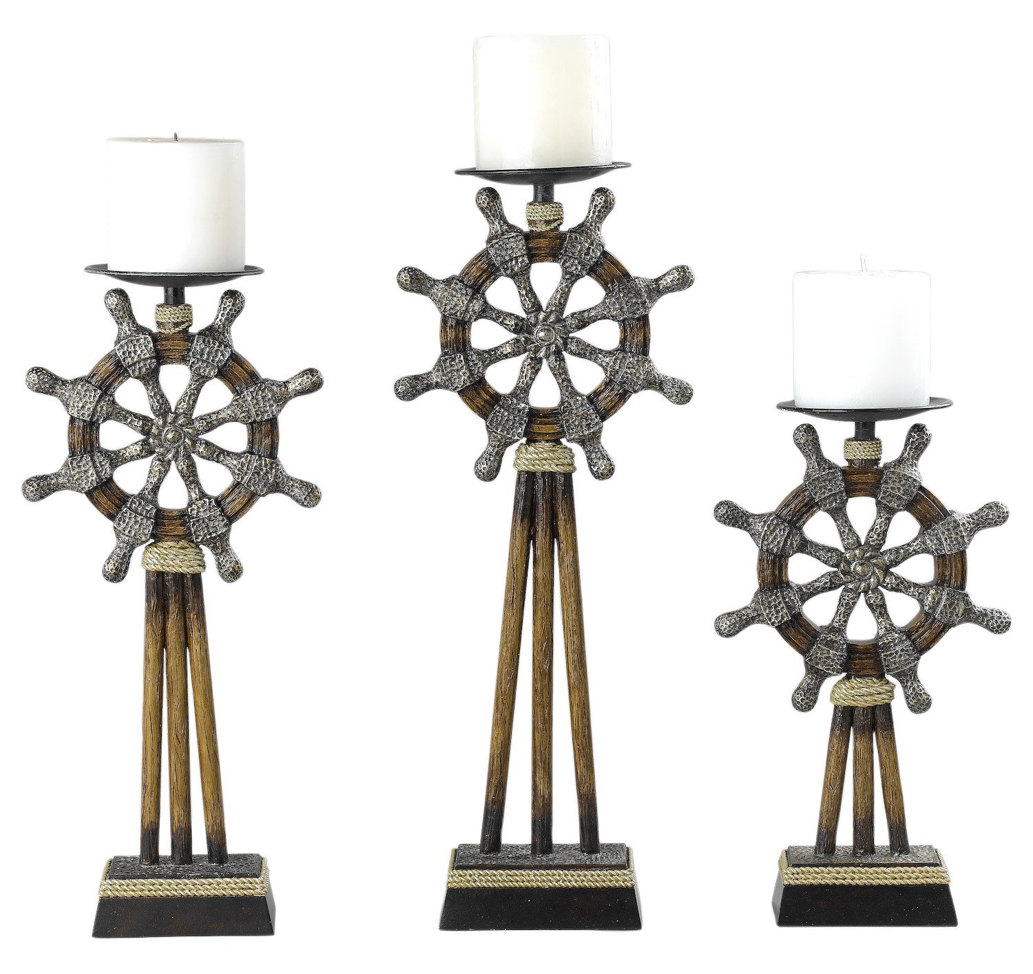 El Captain Candle Holder - Elegant Decorative Candle Stand for Home, Wedding, and Party Decor - Perfect for Table Centerpieces, Fireplace Mantel, and Romantic Ambiance