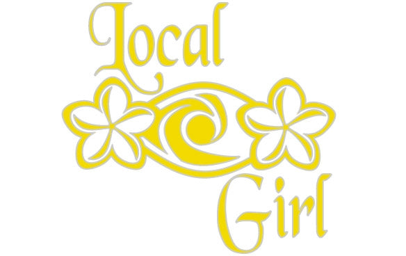 074 Local Girl 5 x 5 - Trendy Women's Graphic Tee for Casual Wear, Street Style & Everyday Outfits