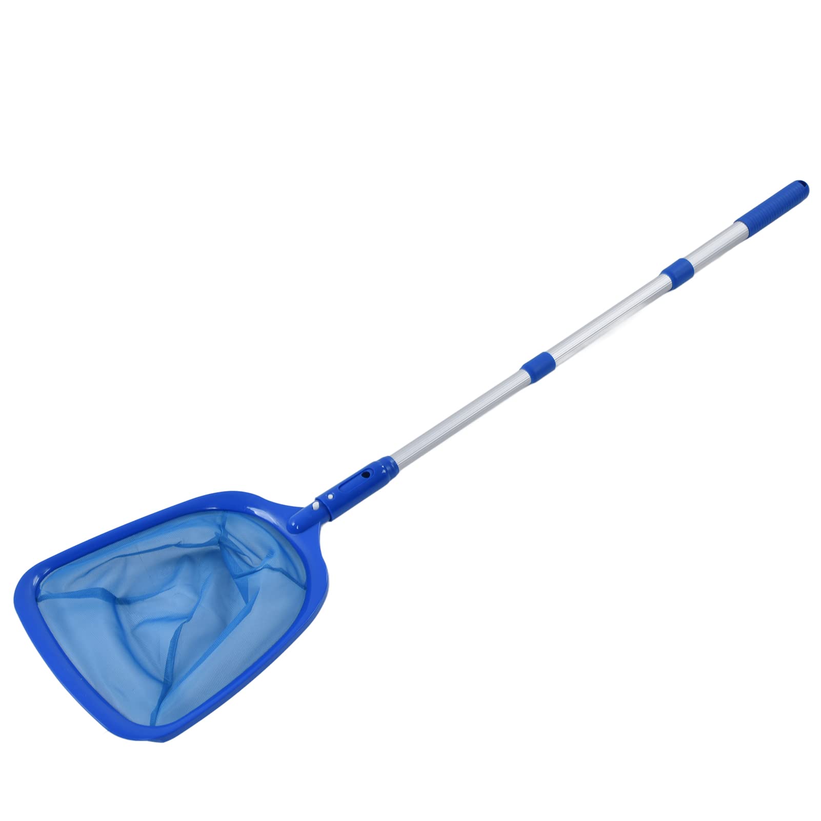 Premium Pool Skimmer with Detachable Design & Retractable Rod - Quick Clear Plastic Frame Net for Swimming Pools, Ponds & Fountains | Easy Operation & Maintenance for Crystal Clear Water All Season