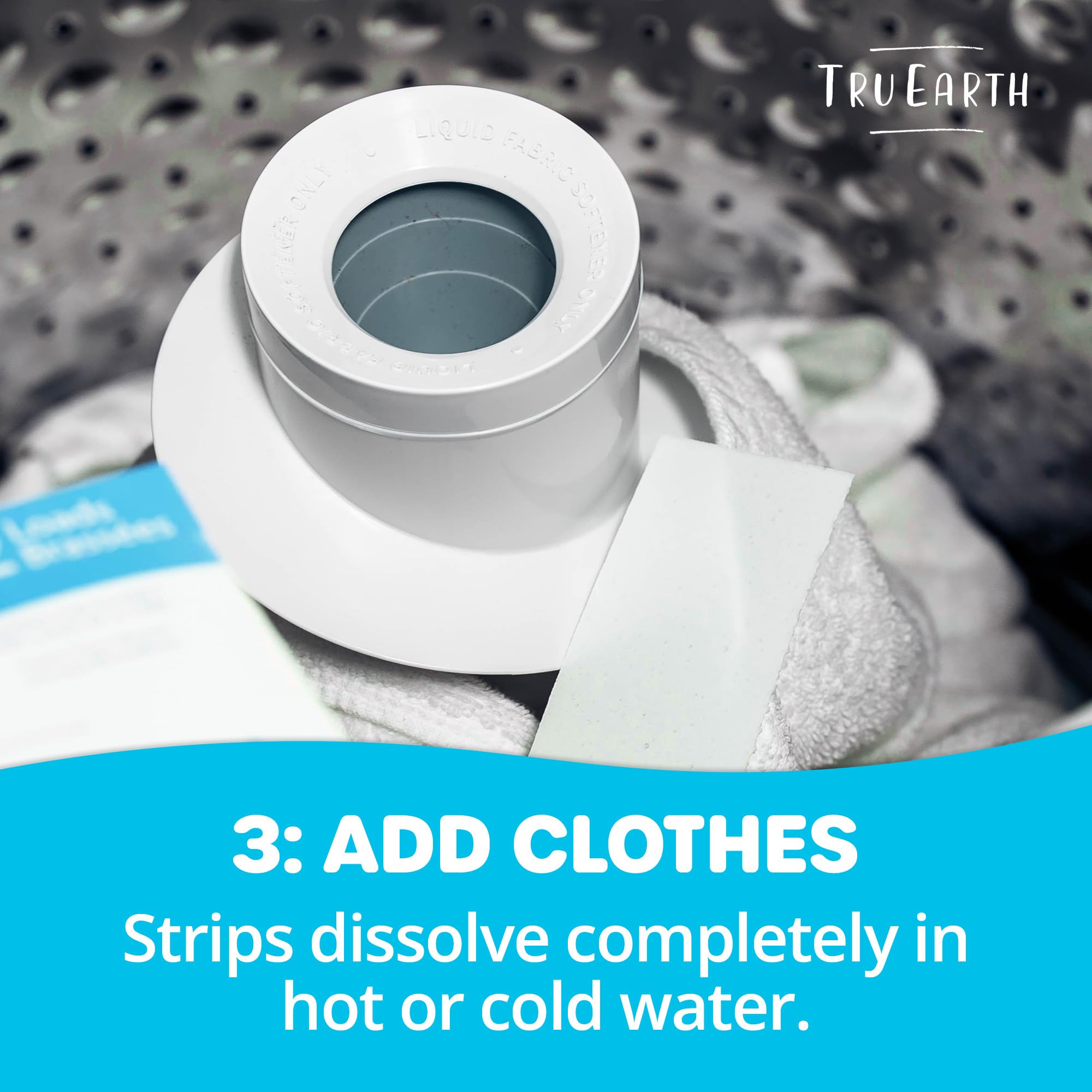 Tru Earth Eco-Friendly Laundry Detergent Sheets - 384 Sheets (Up to 768 Loads) | Paraben-Free, Liquidless, Biodegradable | Fresh Linen Scent | Perfect for Travel, Camping & Small Spaces
