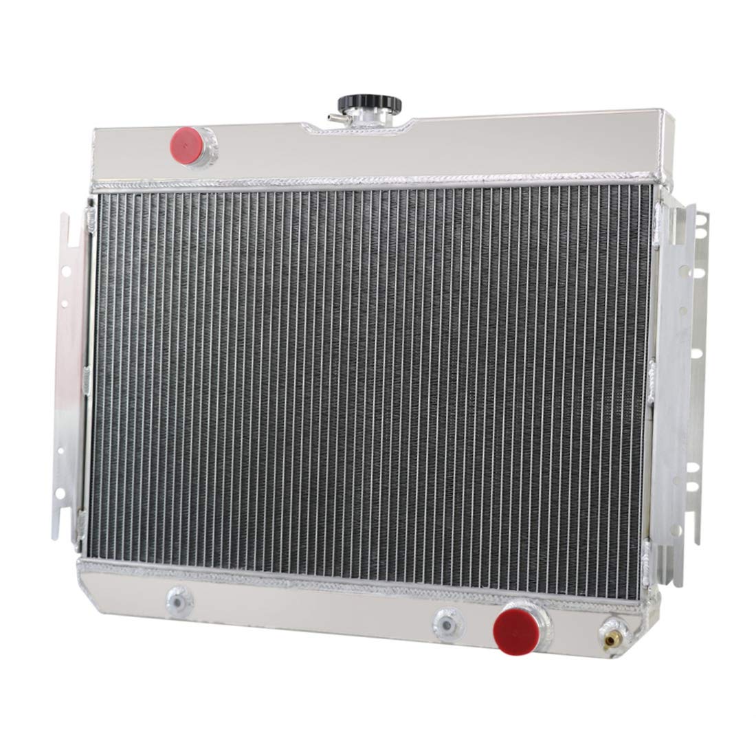 4 Row All Aluminum Radiator with Dual 12
