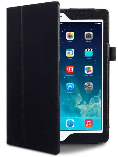 Apple iPad Air 3 Wallet Case with Card Holder - Slim Protective Cover for iPad Air 3rd Gen (2019) - Black - Perfect for Work, Travel & Everyday Use