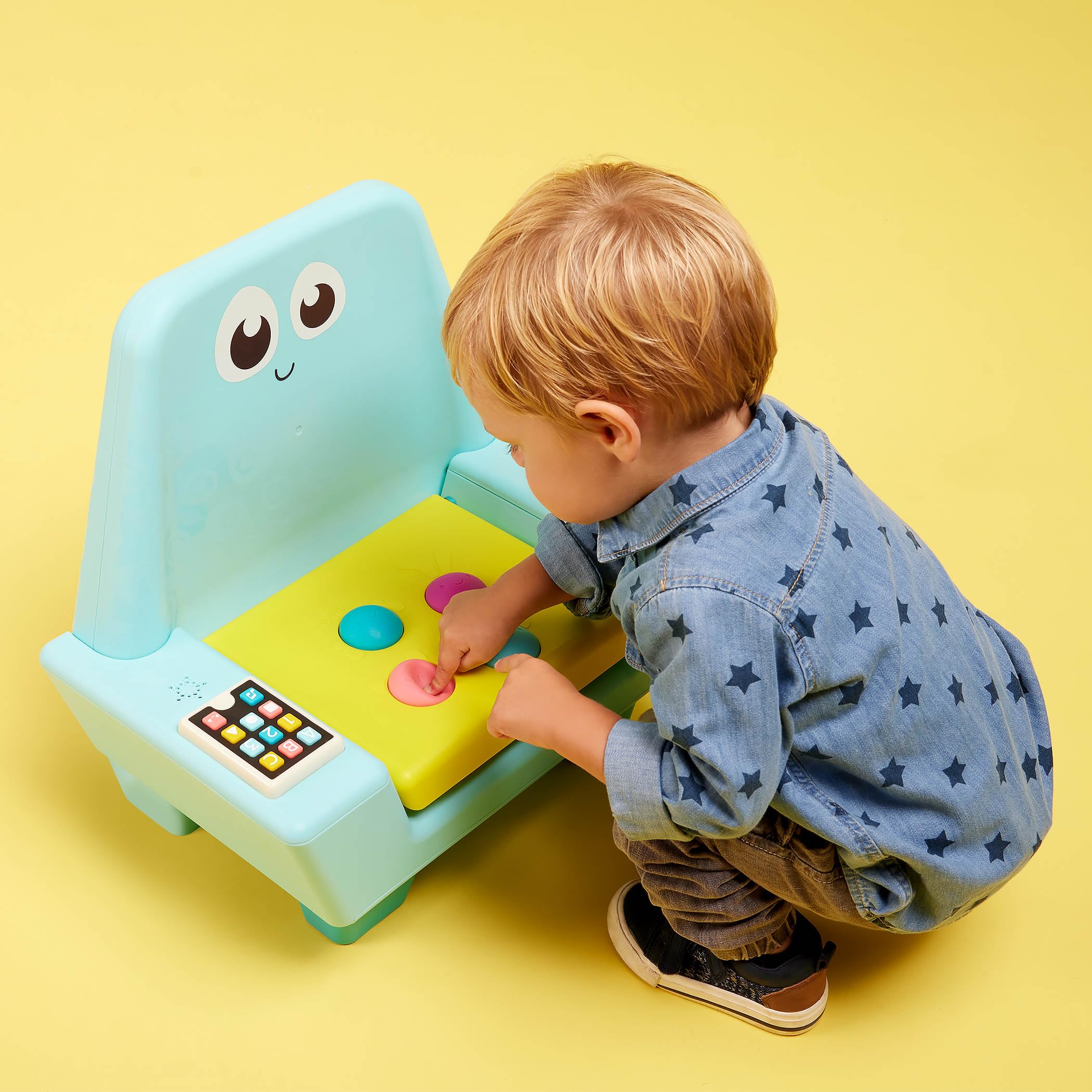 Interactive Musical Chair for Toddlers with Lights & Sounds – Learning Toy for Kids 12M+ – Perfect for Playtime & Early Education