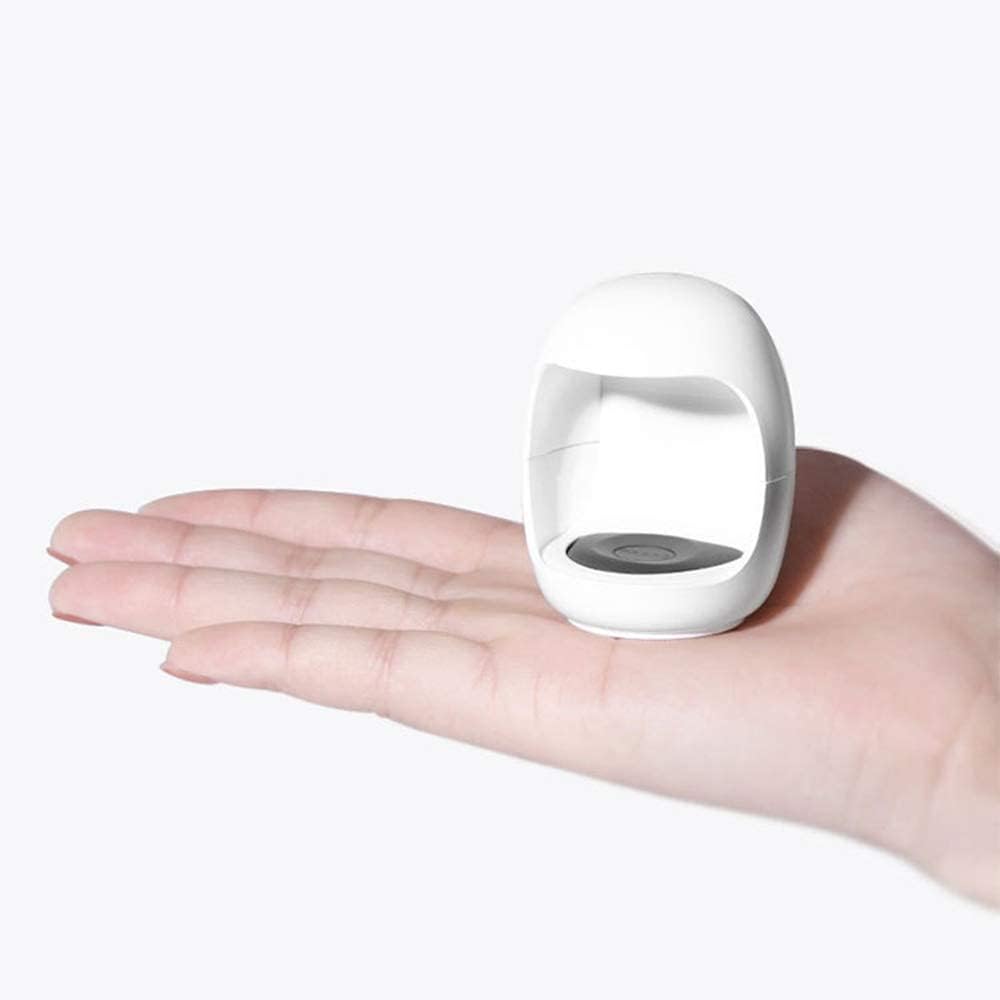 MY COLOR Mini Nail Dryer - Egg-Shaped 6W UV LED Lamp for Gel Polish Curing, Smart Sensor with 45s/60s Timer, USB Powered | Perfect for Home Manicures, Travel & Salon Use
