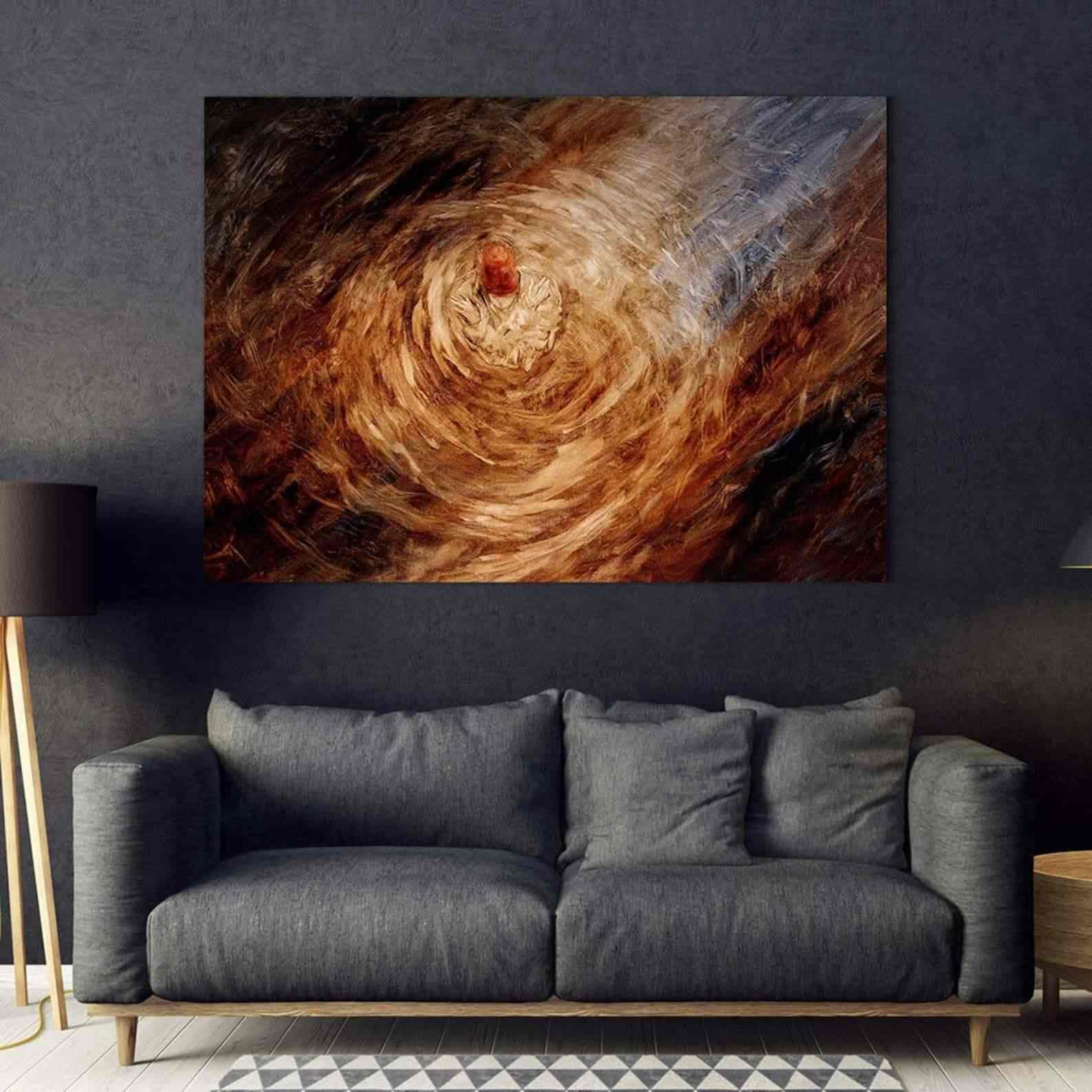 Whirling Dervish Canvas Print - Modern Islamic Wall Art Decor for Living Room, Bedroom & Office - Spiritual Home Decor Gift