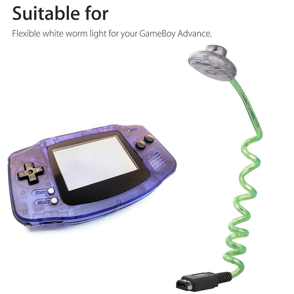 WANAONE Infinite Screw Light for Nintendo Gameboy Advance GBA - Durable External Backlight, Pocket Gaming Console Accessory - Perfect for Retro Gaming and Night Play