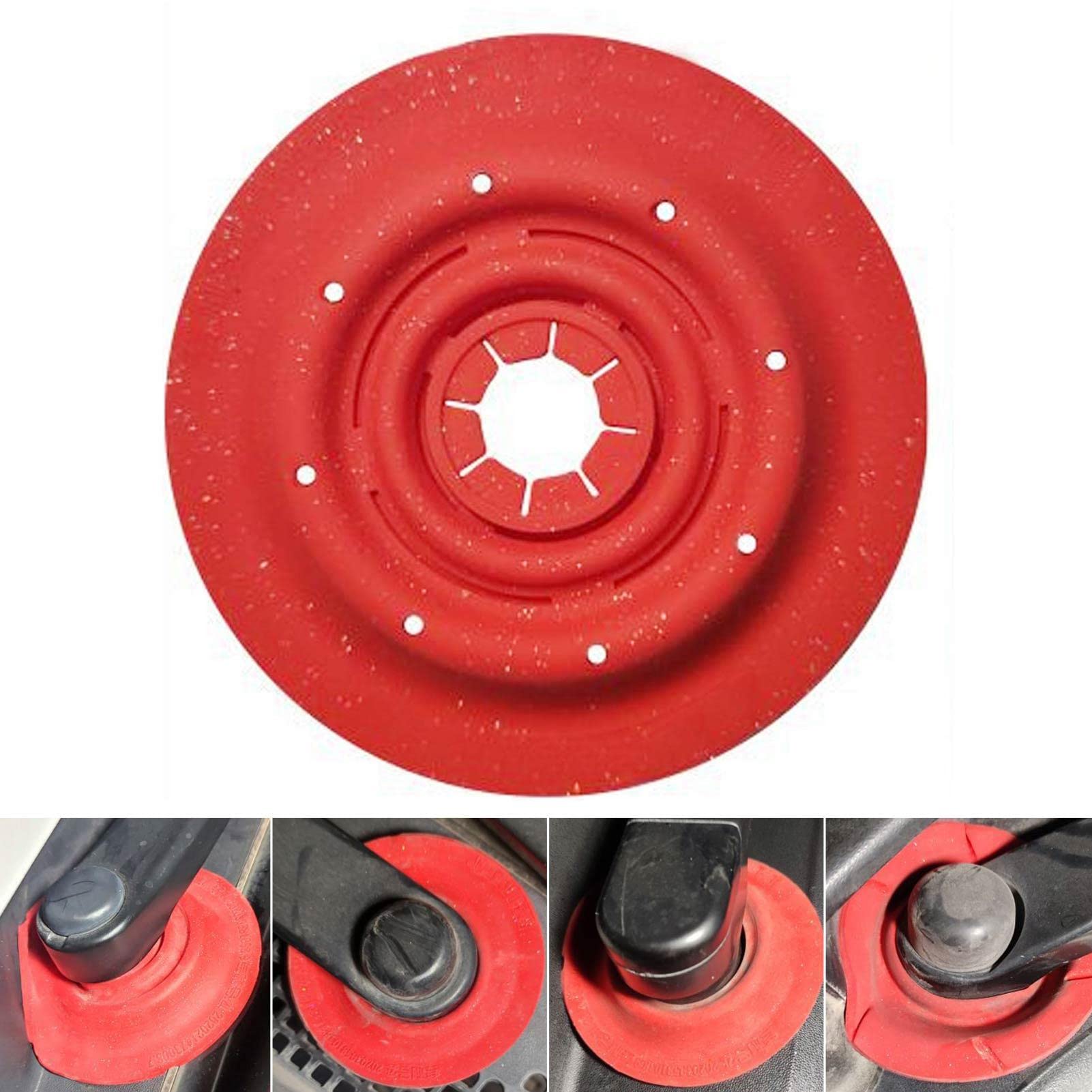 Car Windshield Wiper Covers - Dustproof Silicone Wiper Guards for Vehicle Protection | Waterproof & UV Resistant | Perfect for Parking, Travel & Extreme Weather